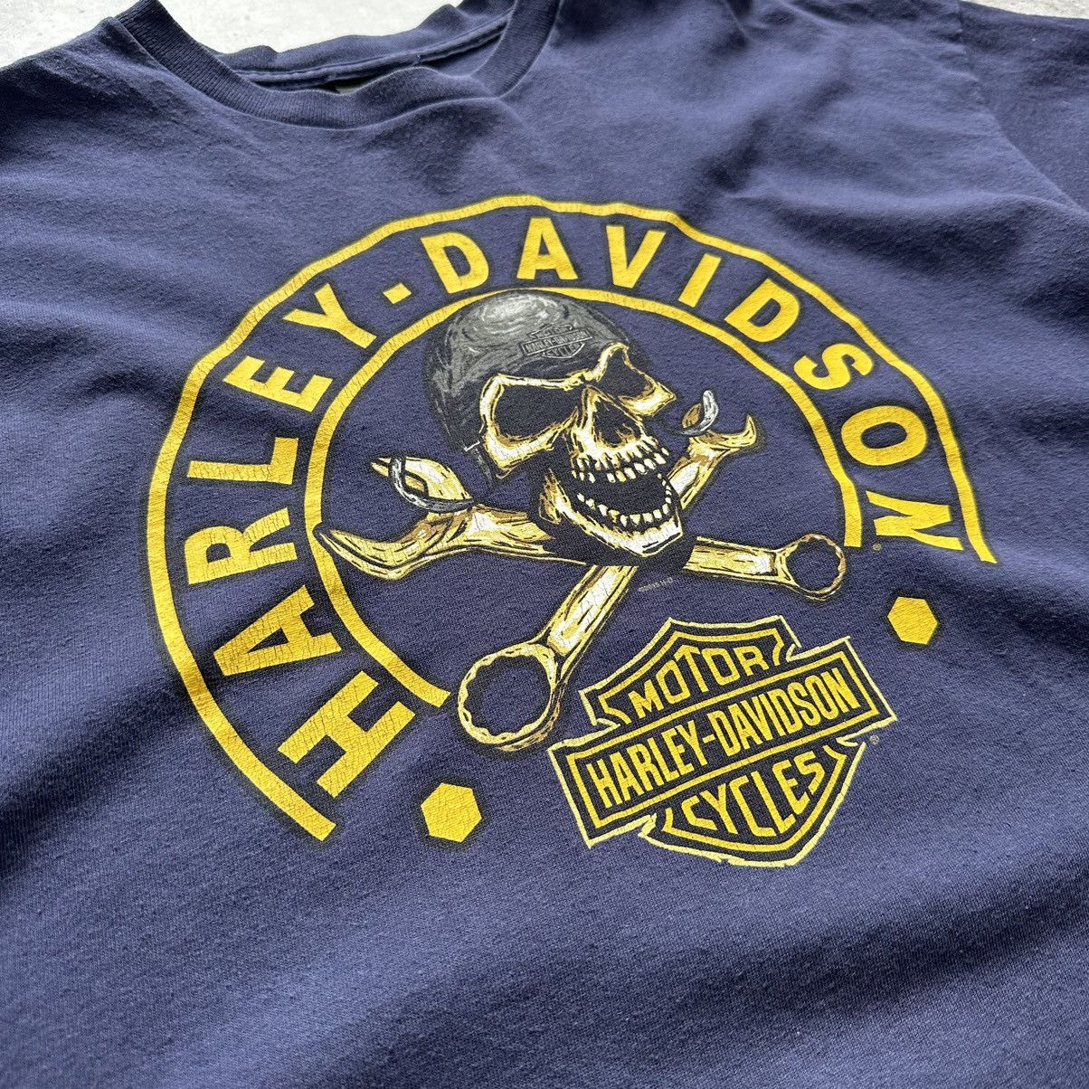 Vintage Harley Davidson Switzerland Blue T-shirt Men’s Size 2XL Size US XXL / EU 58 / 5 - 6 Thumbnail