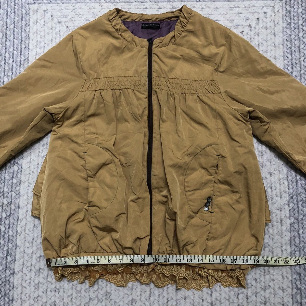 Issey Miyake × Japanese Brand × Zucca Rare Zuppa De Zucca Light Zipper Jacket Size S / US 4 / IT 40 - 14 Thumbnail