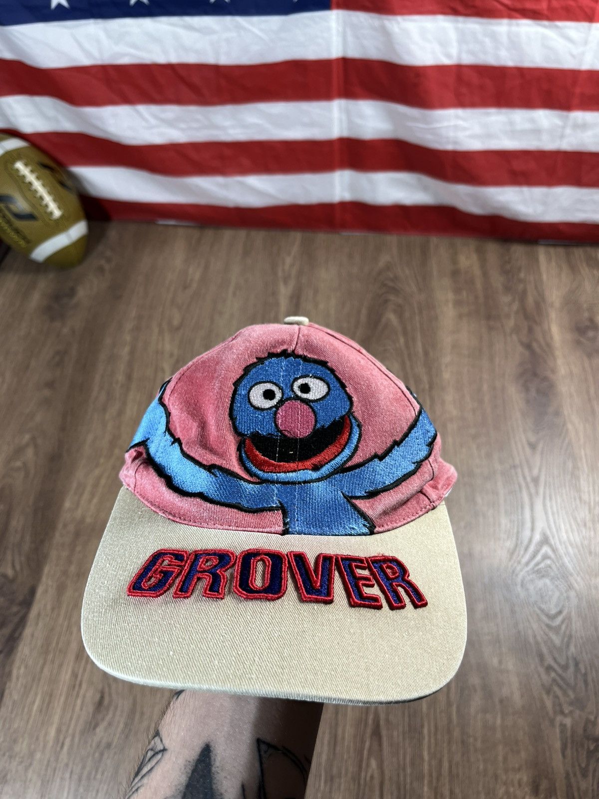 Vintage Vintage Jim Henson Sesame Street 90s Cap Size ONE SIZE - 1 Thumbnail