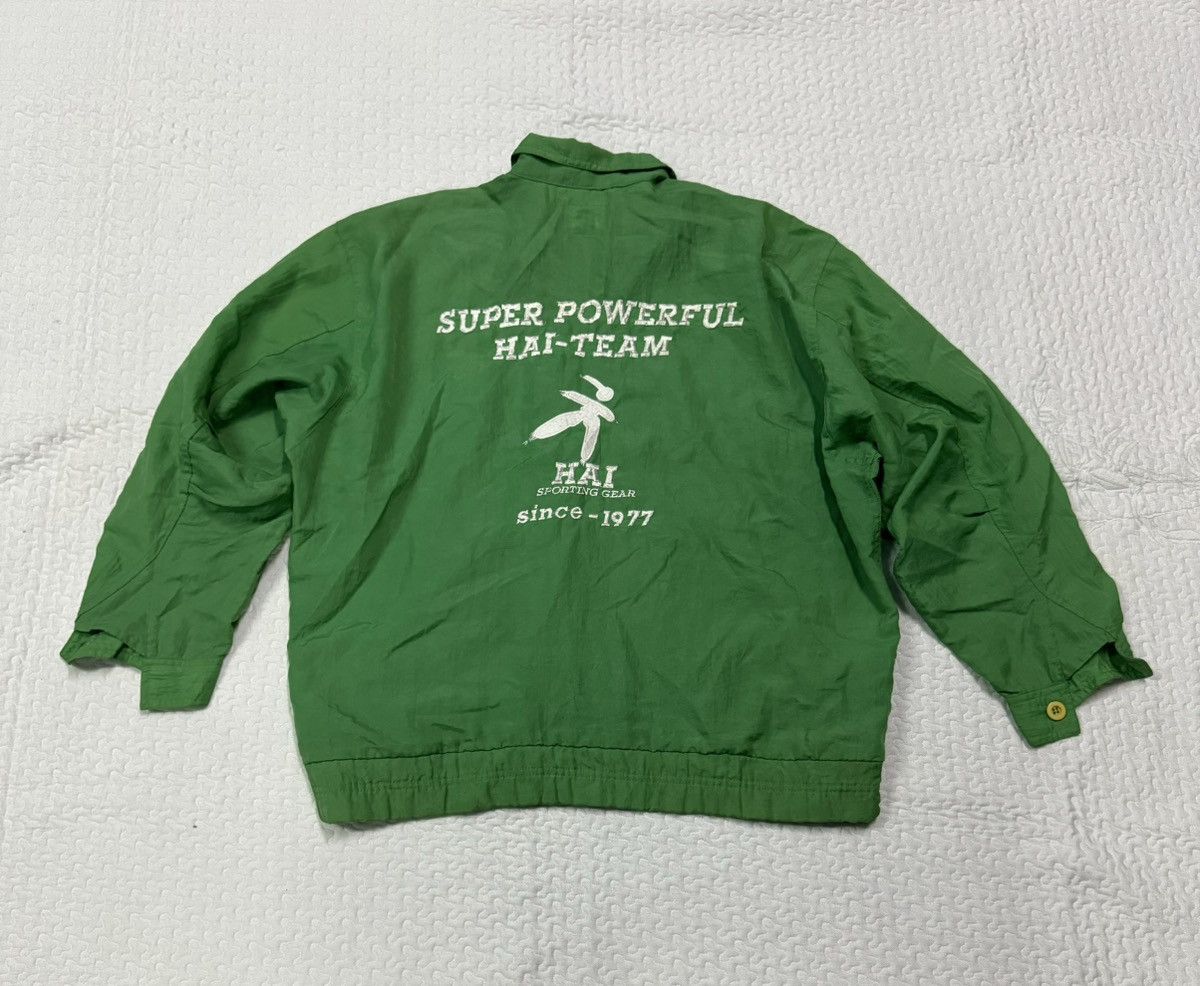 Issey Miyake 80’s Embroidery Hai Sporting Gear Bomber Jacket