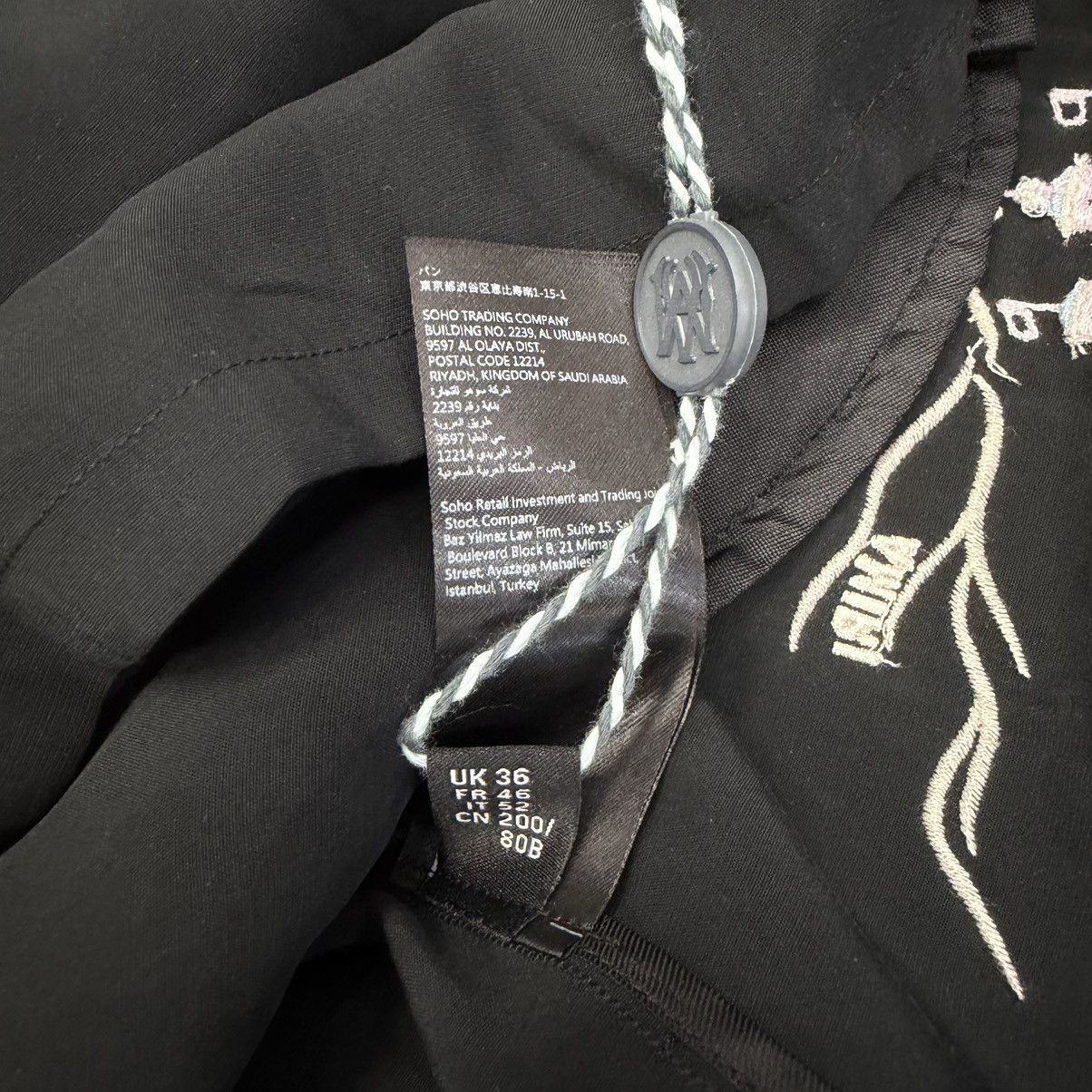 Amiri Amiri Sinners Short Black Size US 36 / EU 52 - 11 Thumbnail