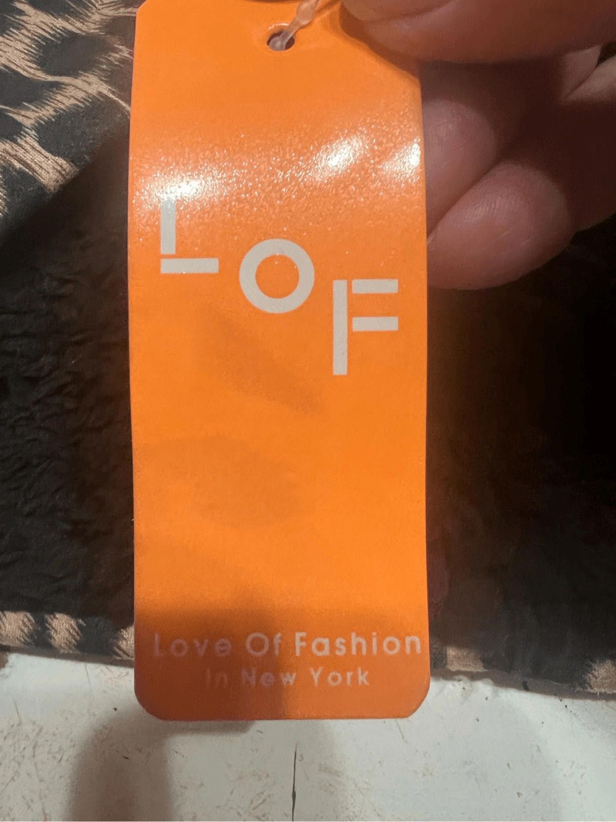 Designer Love of Fashion Animal Print Open Vest One Size NWT Size ONE SIZE - 4 Thumbnail