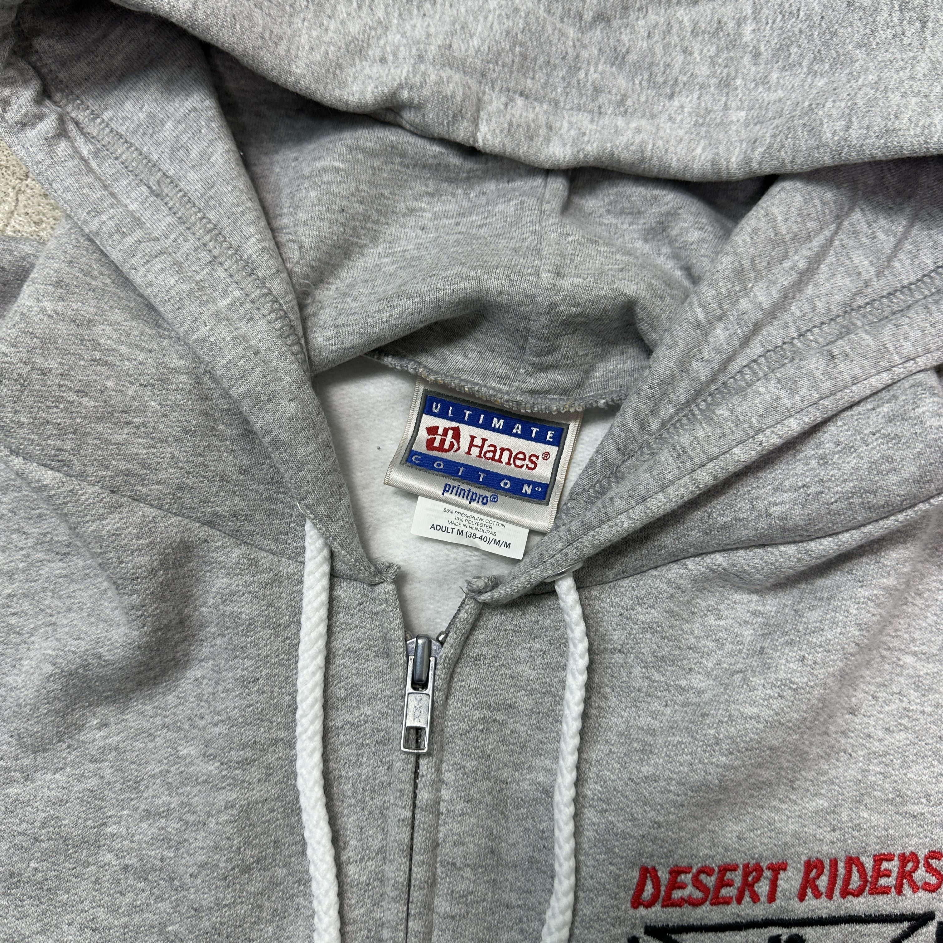 Vintage Vintage Streetwear Skater Desert Riders Zip Hoodie 90s Size M / US 6-8 / IT 42-44 - 5 Thumbnail