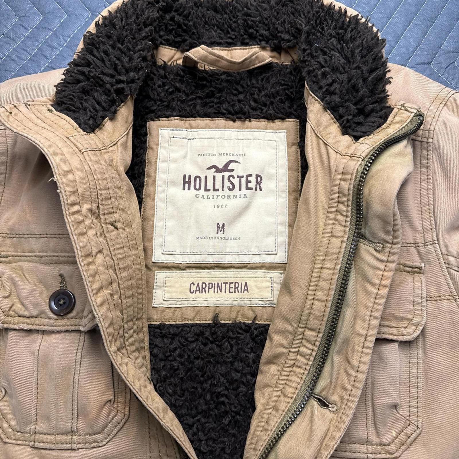 Other Y2K Hollister lined jacket mens medium Size US M / EU 48-50 / 2 - 6 Thumbnail