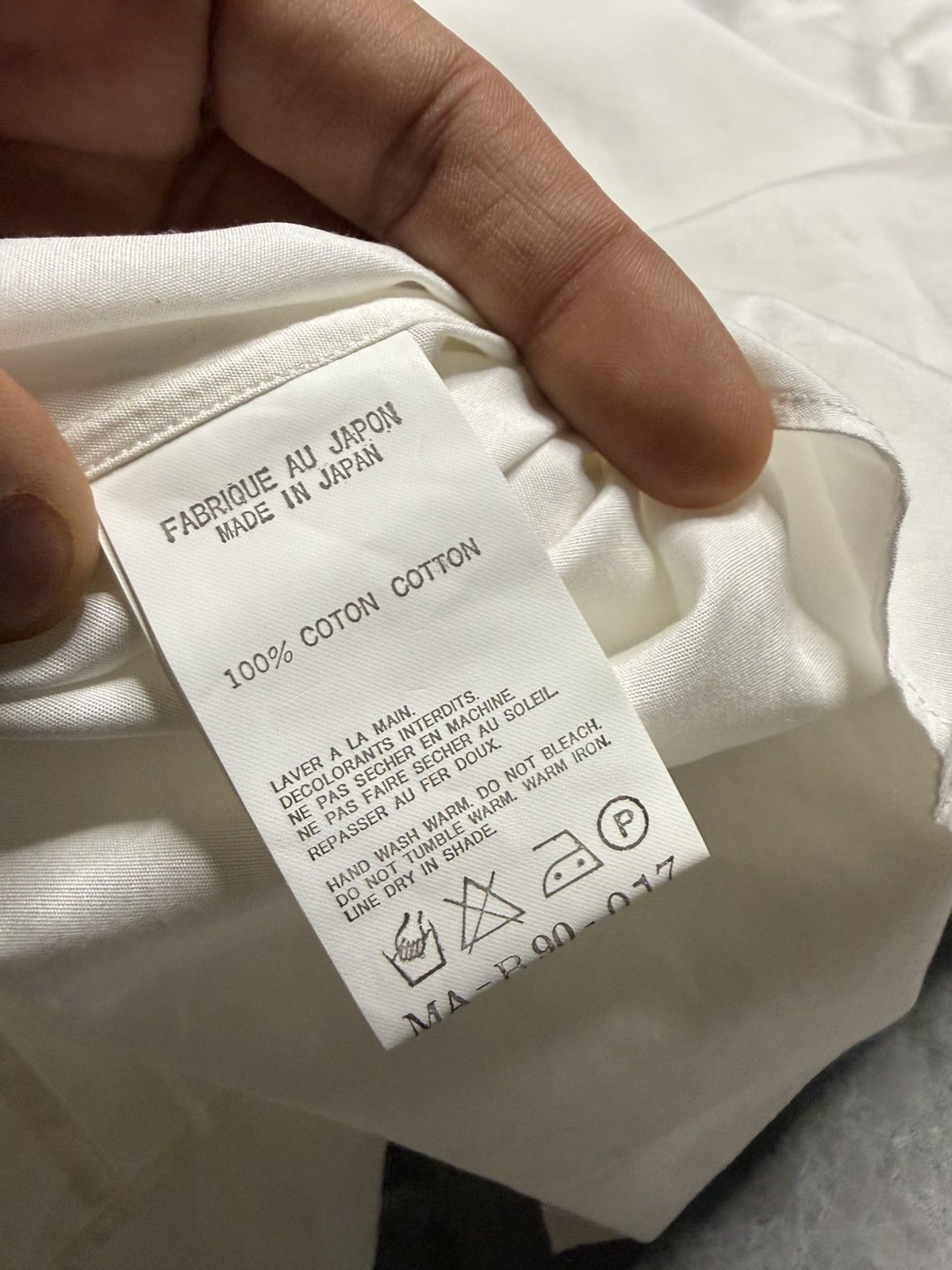 Y's for Men Archival Ys for men Oversized Buttondown Shirt Size US L / EU 52-54 / 3 - 9 Thumbnail