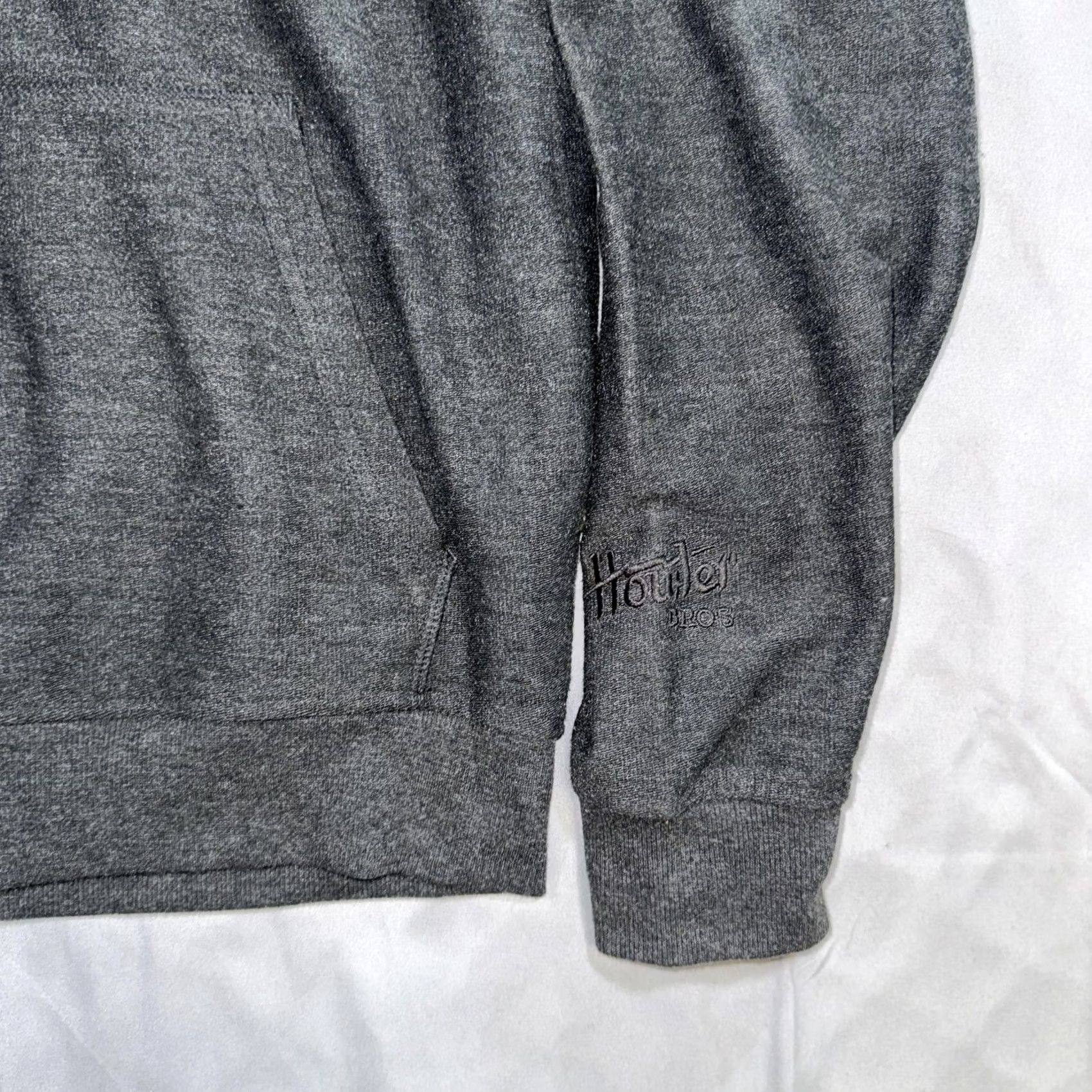 Vintage Howler Bros Hoodie Mens S Gray Full Zip Hooded Knit Sweatshirt Aztec Stripe Pattern Pockets Embroidered Logo Size US S / EU 44-46 / 1 - 5 Thumbnail