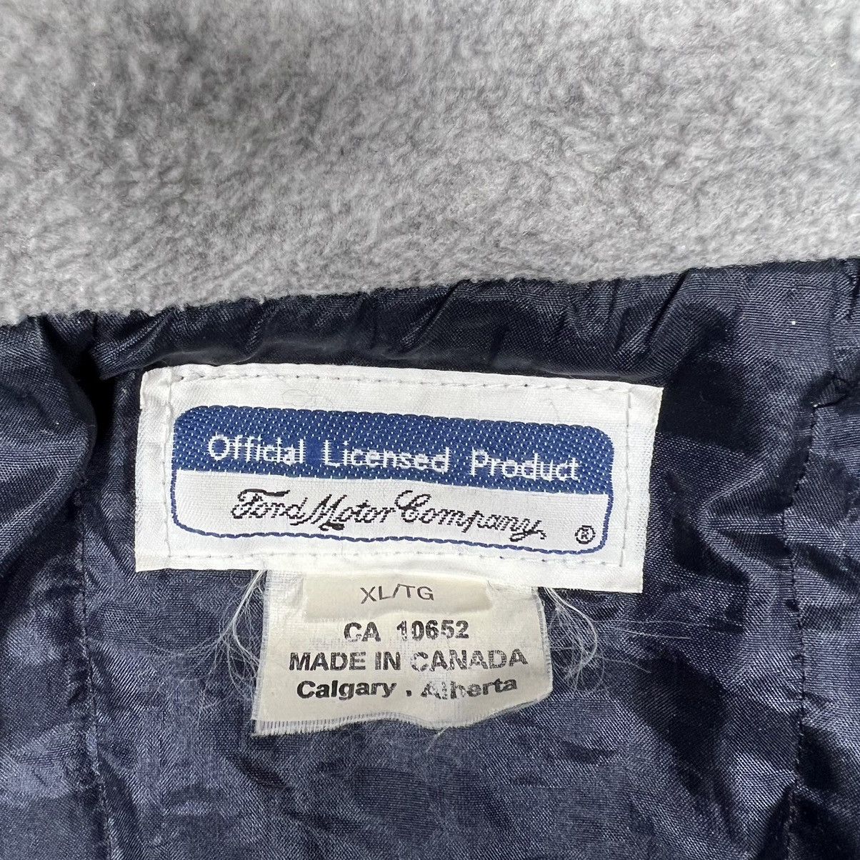 Ford × Vintage VTG Ford Jacket Blue Full Zip Factory Uniform Truck Canada Size US XL / EU 56 / 4 - 9 Thumbnail