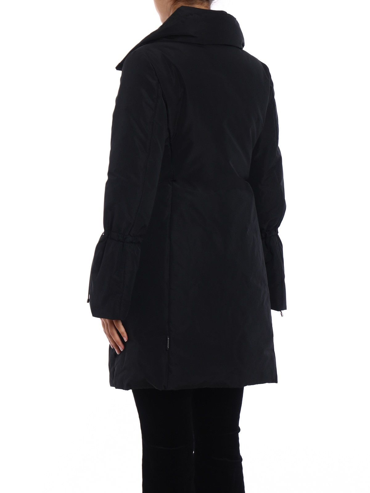 Moncler Moncler Alnus Down Long Jacket Black Size: 1 (S) RRP - 950$ Size S / US 4 / IT 40 - 4 Thumbnail