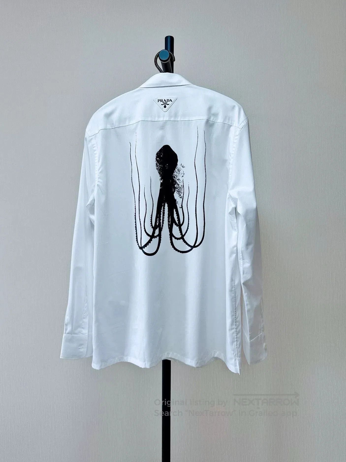 Prada PRADA White Casual Shirt. Size US XXS / EU 40 - 2 Thumbnail