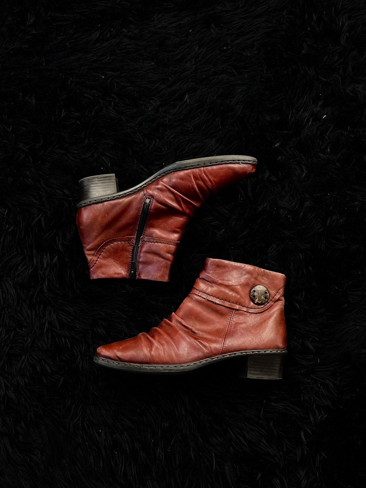Rick Owens Rick Owens Style Archive Avant Garde Leather Boots Size US 8 / EU 41 - 1 Thumbnail