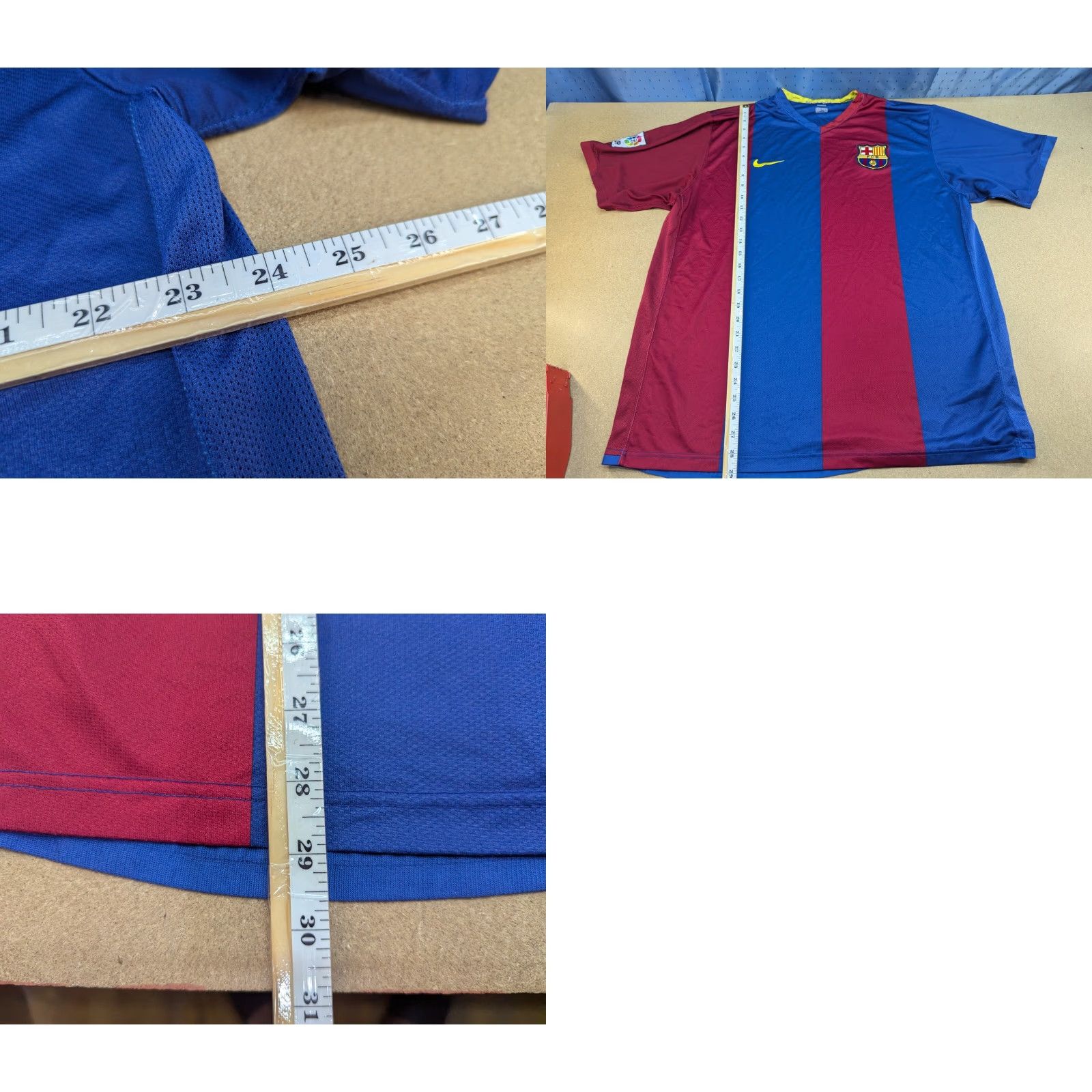 Nike Nike Barcelona 2006 2007 Home Football Jersey Mens 2XL XXL Shirt Size US XXL / EU 58 / 5 - 10 Thumbnail