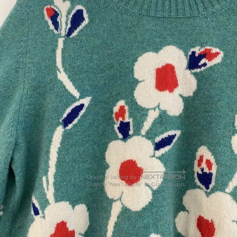Chanel Chanel Spring Autumn Lake Blue Cashmere Sweater . Size M / US 6-8 / IT 42-44 - 4 Thumbnail