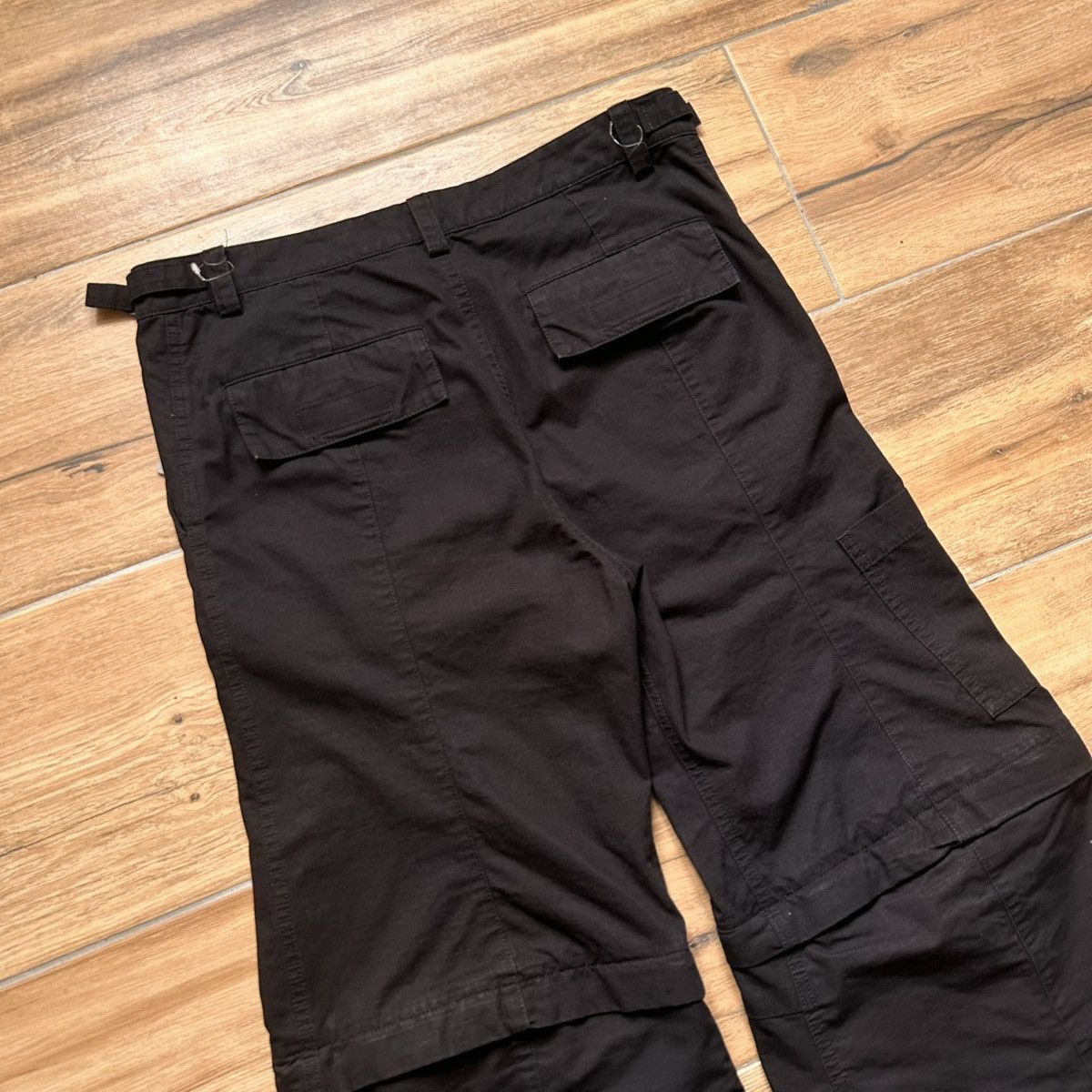 Balenciaga [M] 2190$ Winter23 Runway flared cargo pants Size US 34 / EU 50 - 8 Thumbnail