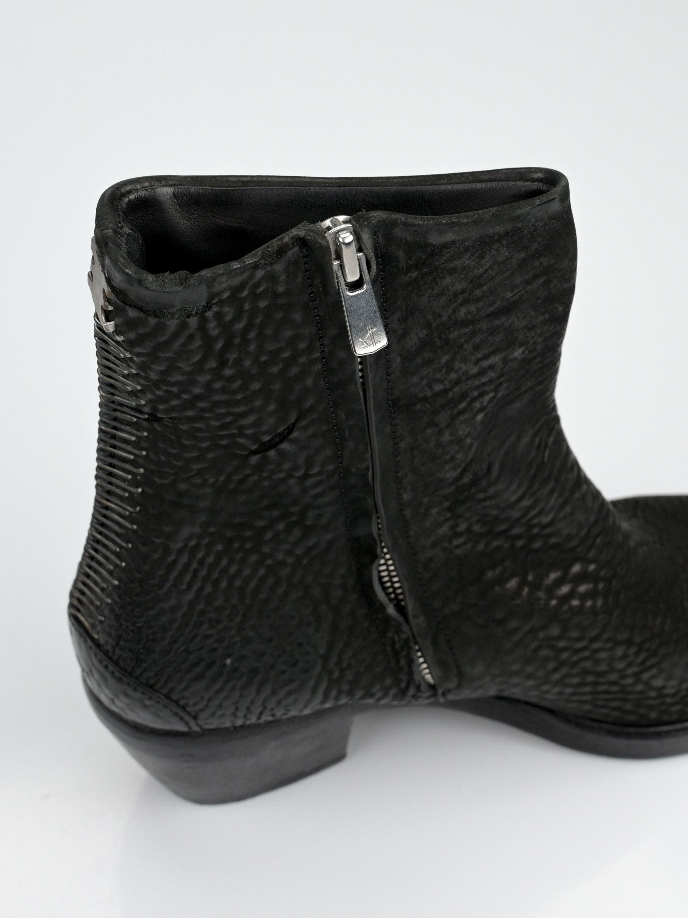 Isaac Sellam Experience The Last Conspiracy Leather Spine Ankle Boots Size US 6 / IT 36 - 15 Thumbnail