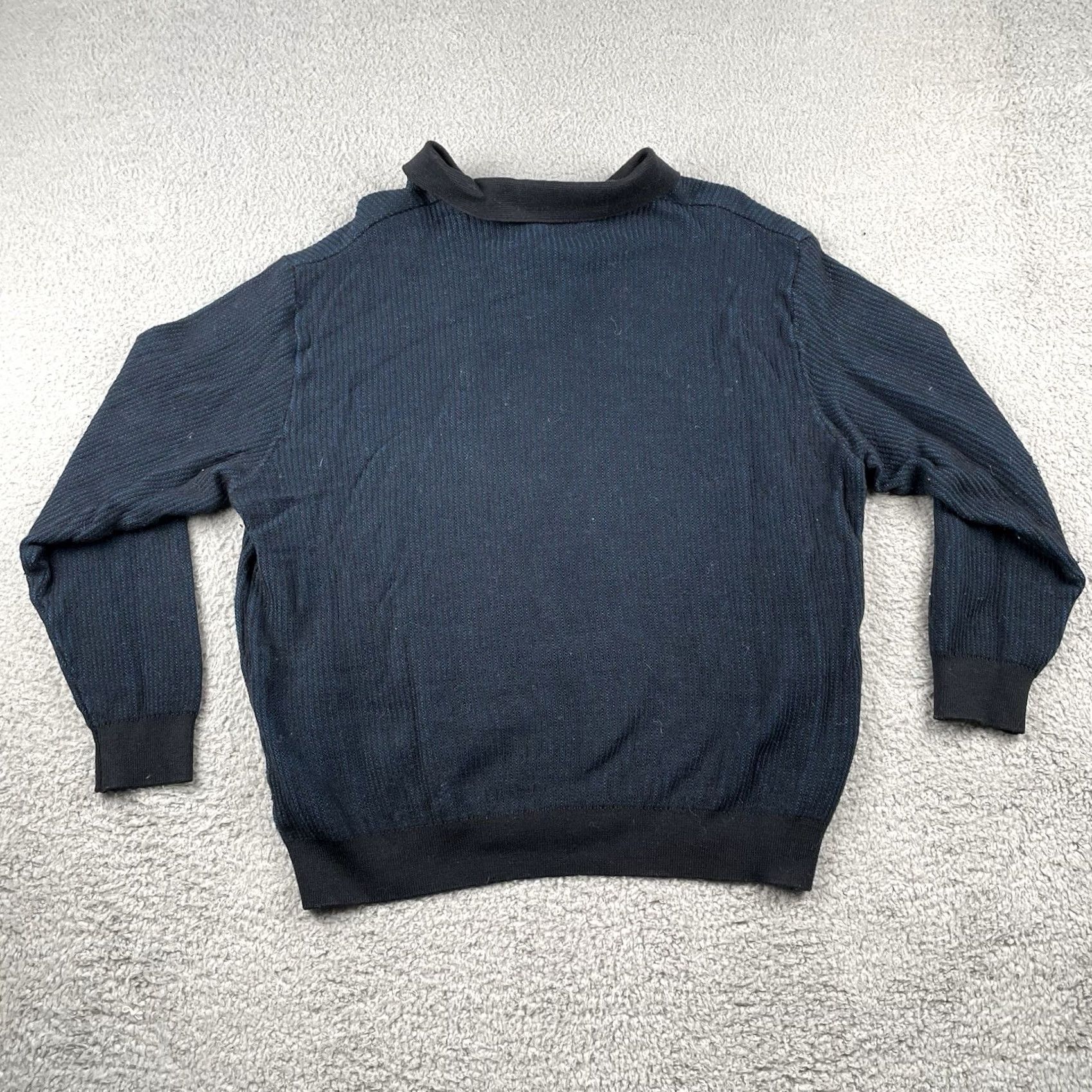 Vintage VINTAGE St. Croix Shirt Mens 2XL Blue Striped Pullover Sweater 90s USA Size US XXL / EU 58 / 5 - 7 Thumbnail