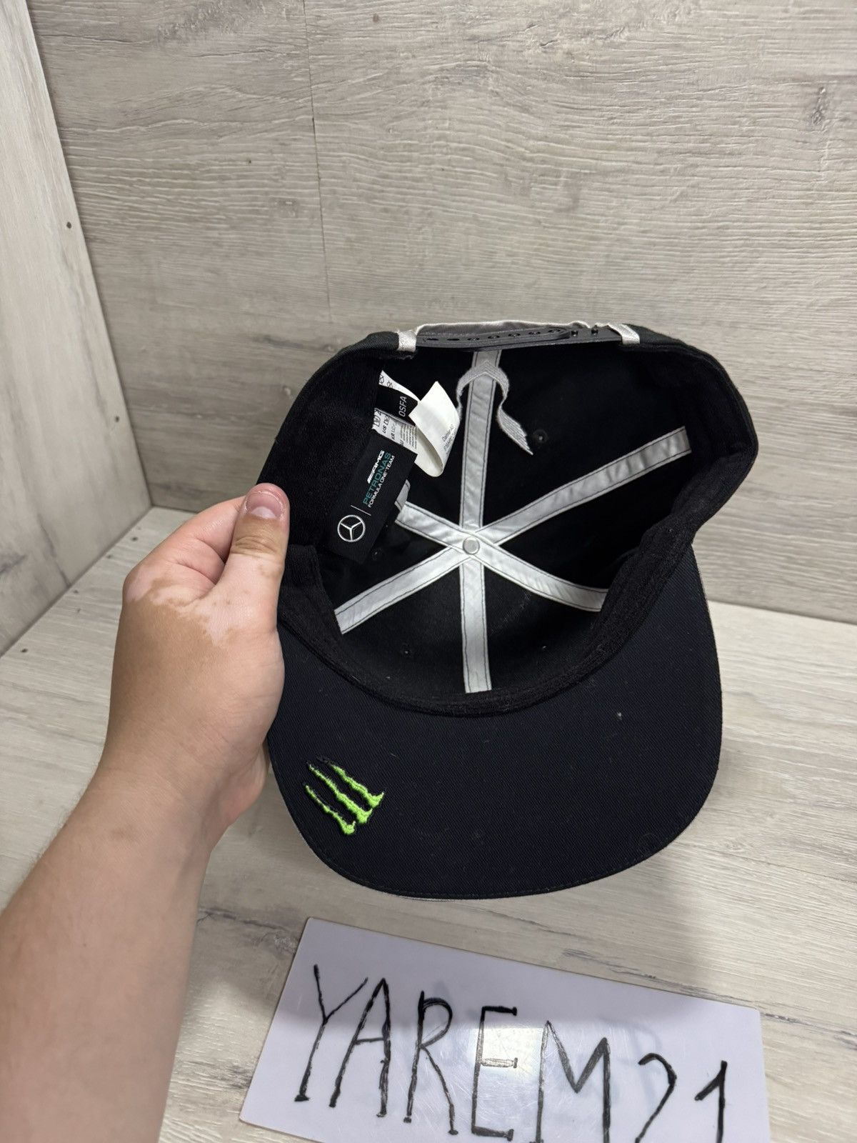 Mercedes-Benz Mercedes AMG Petronas formula one team cap hat Size ONE SIZE - 6 Thumbnail