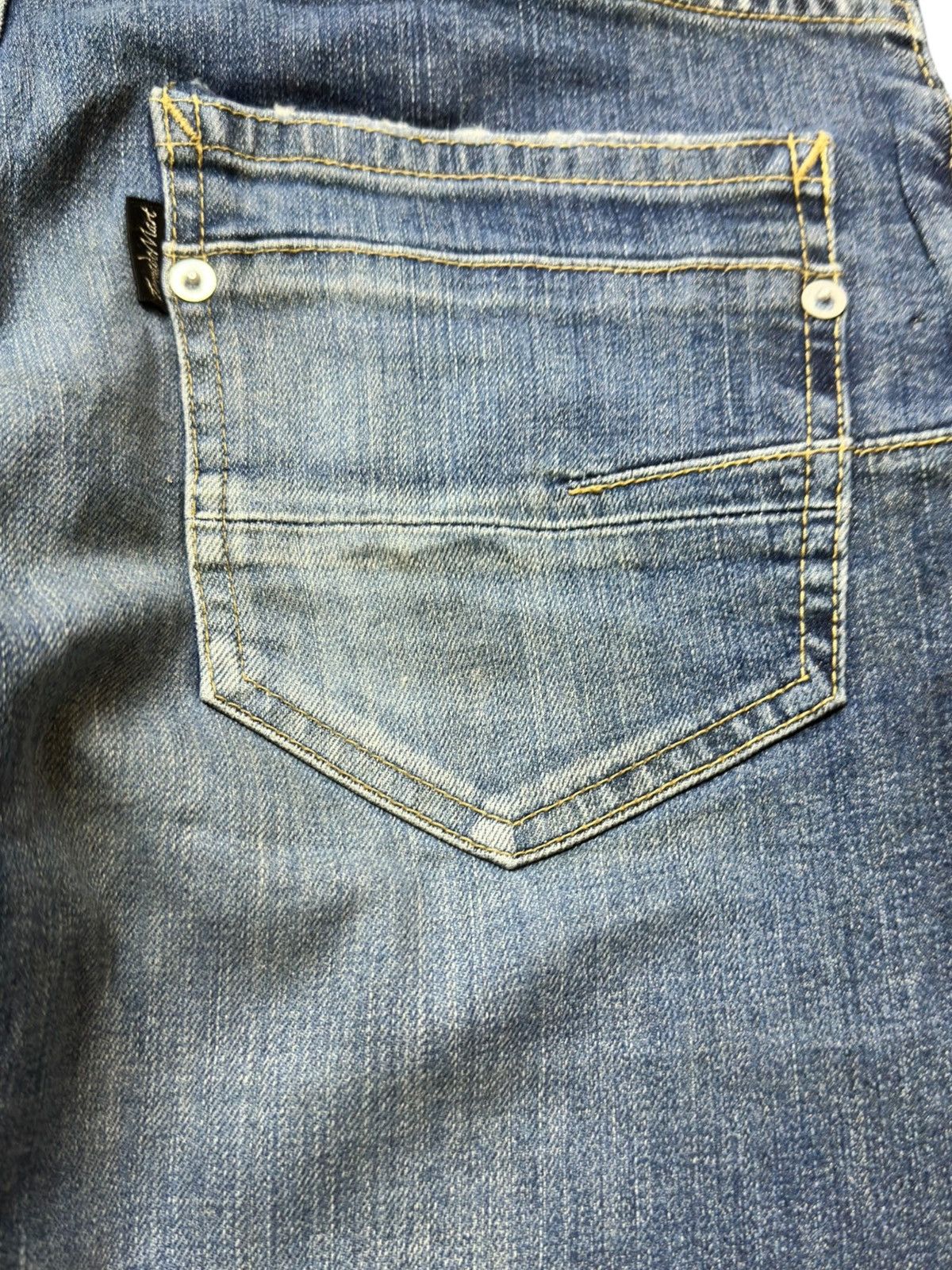 Tornado Mart Vintage Tornado Mart Long Leg Slim Fit Patchwork Denim Size US 30 / EU 46 - 6 Thumbnail