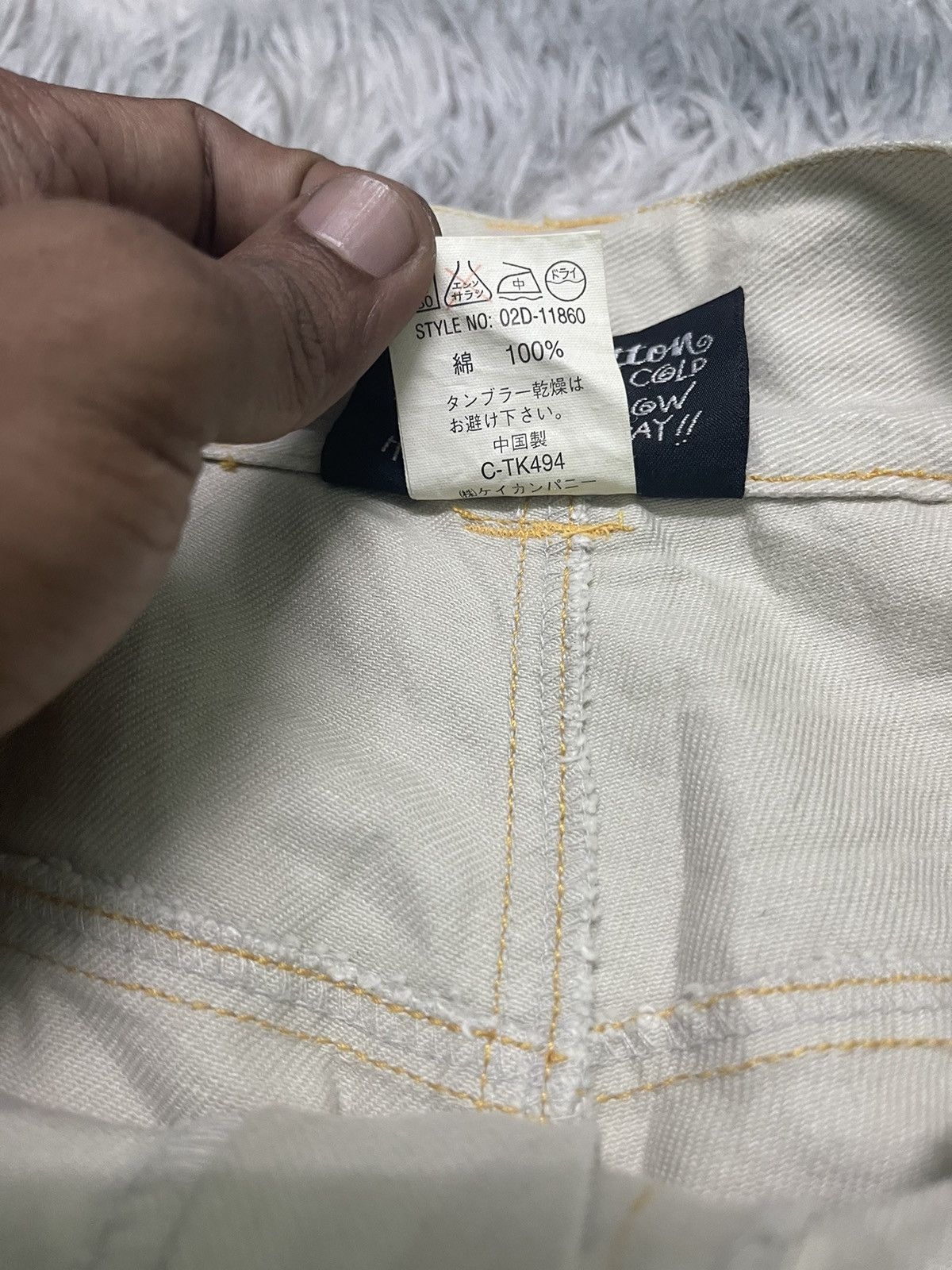 Japanese Brand 2000s JNCO INSPIRED BIG POCKET RARE SOFT JEANS Size US 31 - 14 Thumbnail