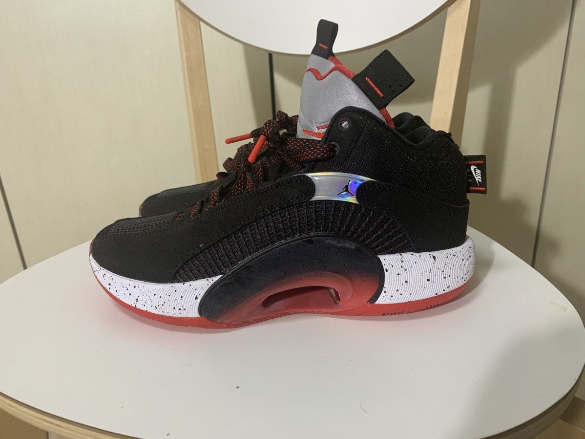 Nike Nike Air Jordan 35 PF black red 6Y Size US 6 / EU 39 - 3 Thumbnail