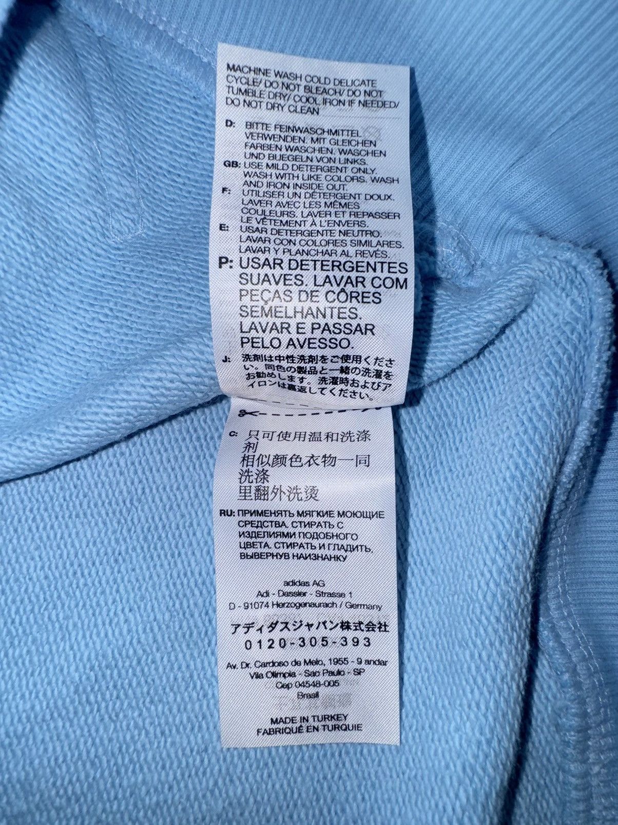 Palace × Y-3 × Yohji Yamamoto Palace x Y-3 Logo Hoodie Blue XS (HN9876) Size US XS / EU 42 / 0 - 8 Thumbnail