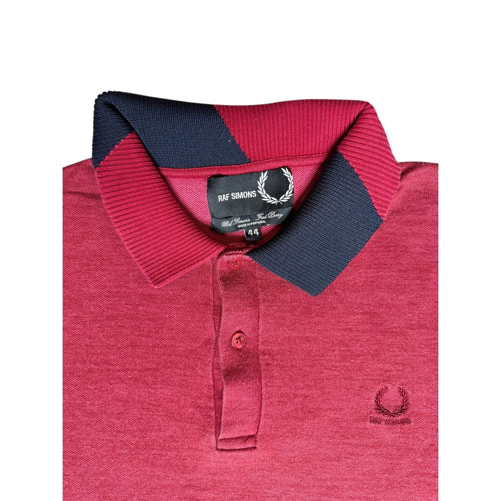 Fred Perry × Raf Simons Raf Simons x Fred Perry Long Sleeve Polo Shirt Size US L / EU 52-54 / 3 - 3 Thumbnail