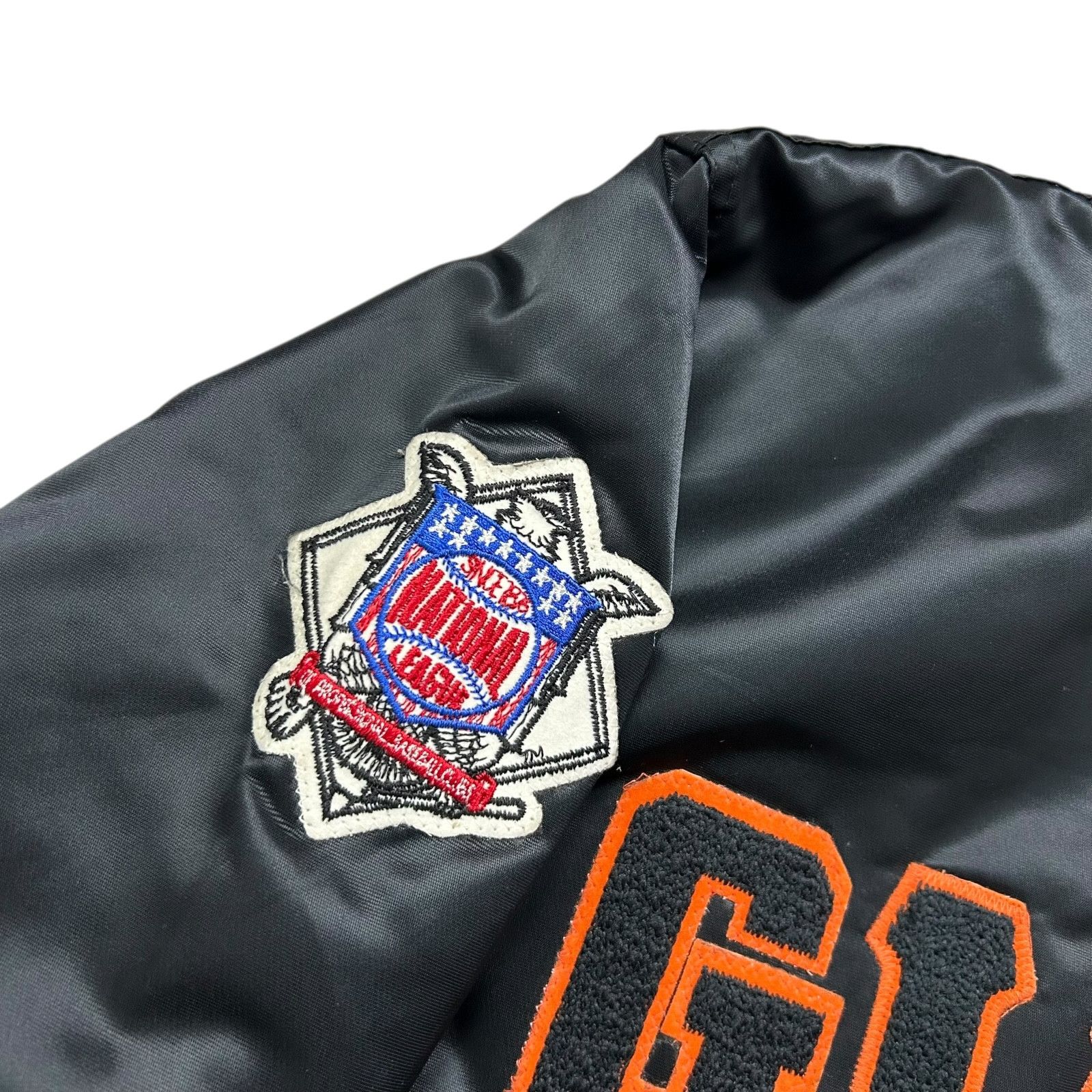 MLB RARE VTG MLB NY SF GIANTS COOPERSTOWN STARTER SATIN JACKET Size US XL / EU 56 / 4 - 4 Thumbnail