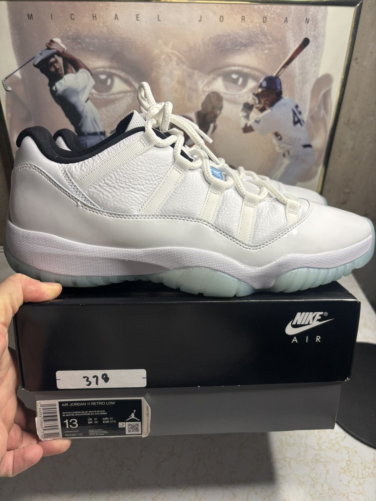 Jordan Brand Air Jordan 11 Retro Low Legend blue Size US 13 / EU 46 - 1 Thumbnail