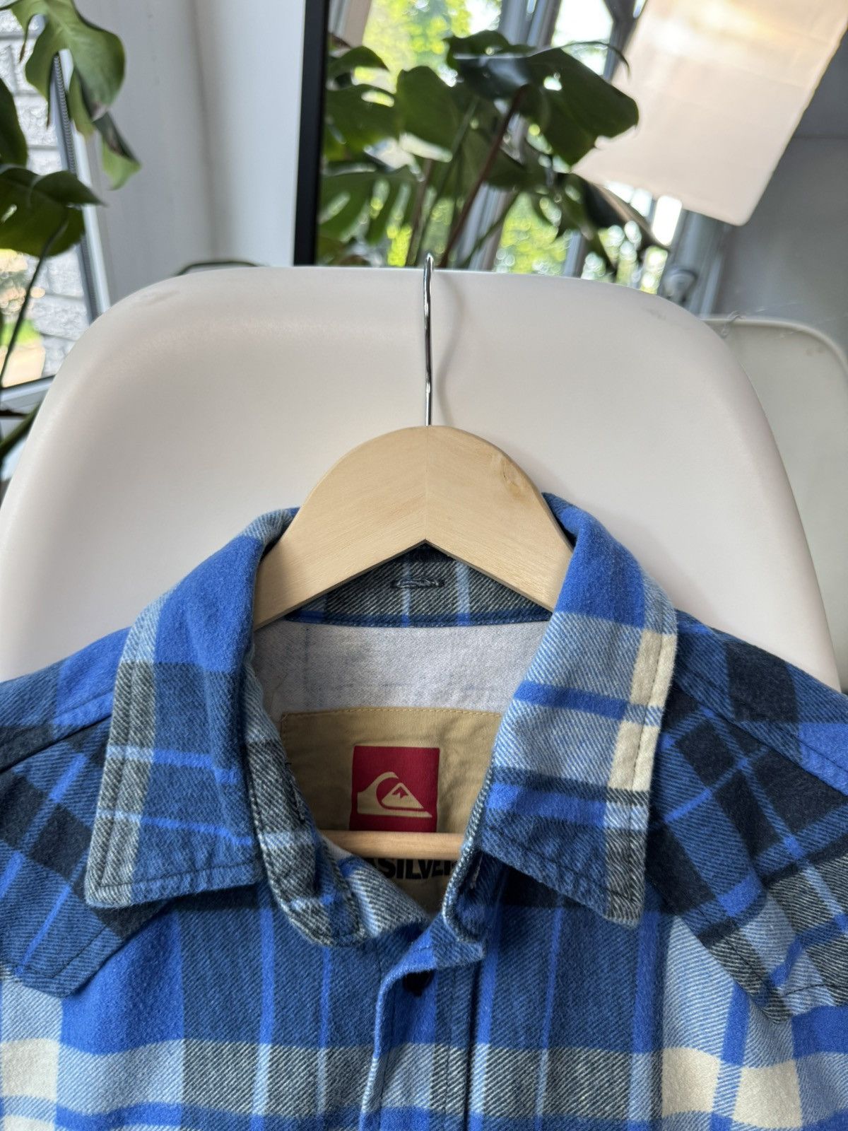 Quiksilver QuikSilver vintage flannel over shirt size M Size US M / EU 48-50 / 2 - 4 Thumbnail