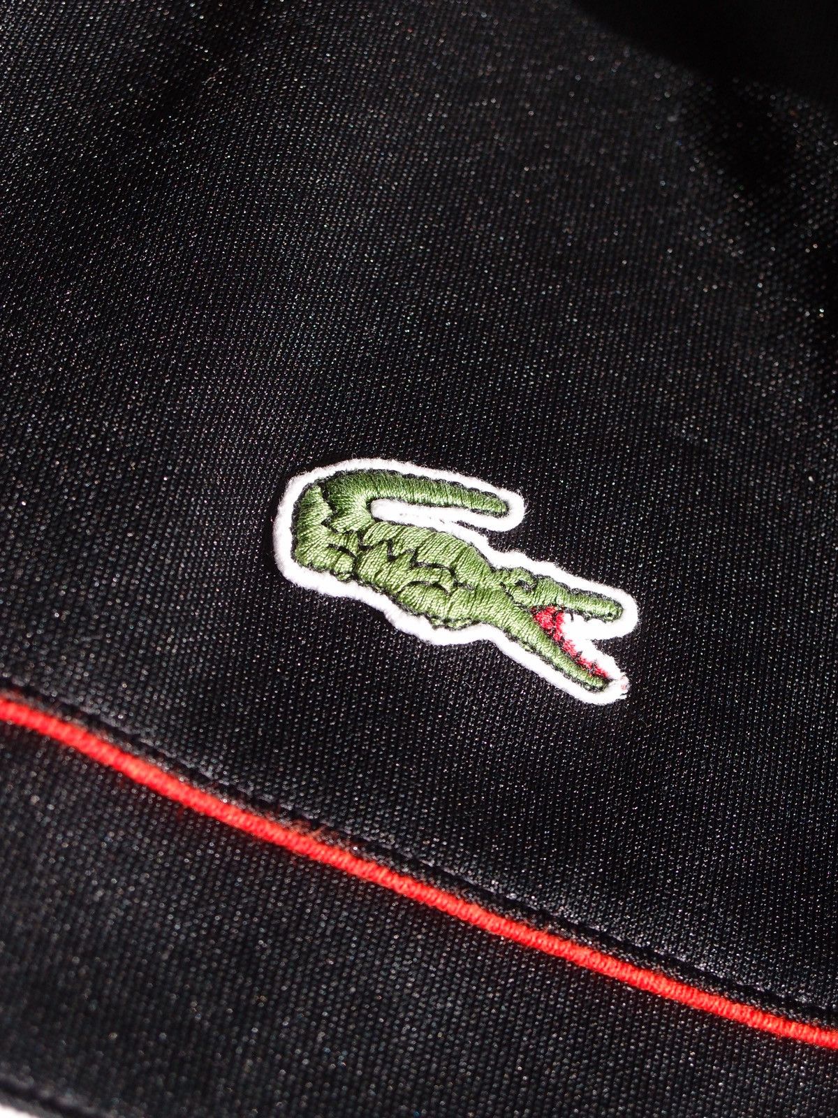 Lacoste Lacoste Sport Track Jacket Black Orange Made in France Size US L / EU 52-54 / 3 - 4 Thumbnail