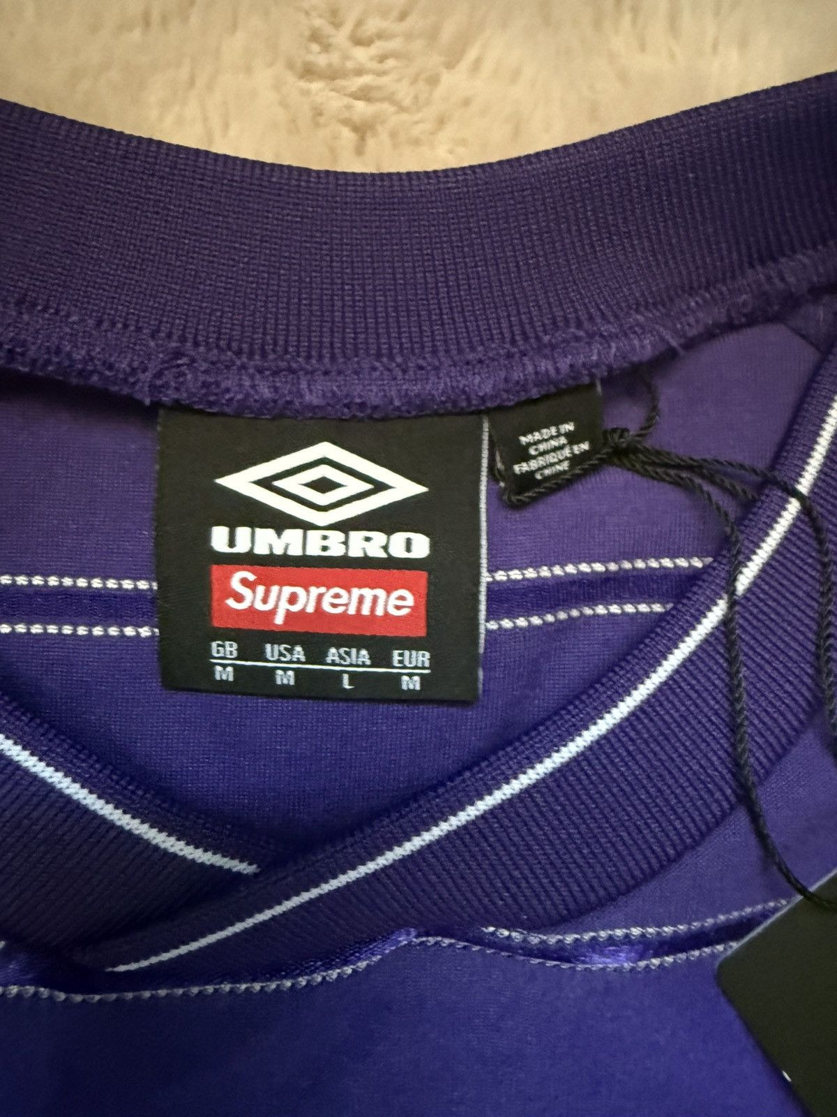 Supreme®/Umbro® Stripe Soccer Jersey