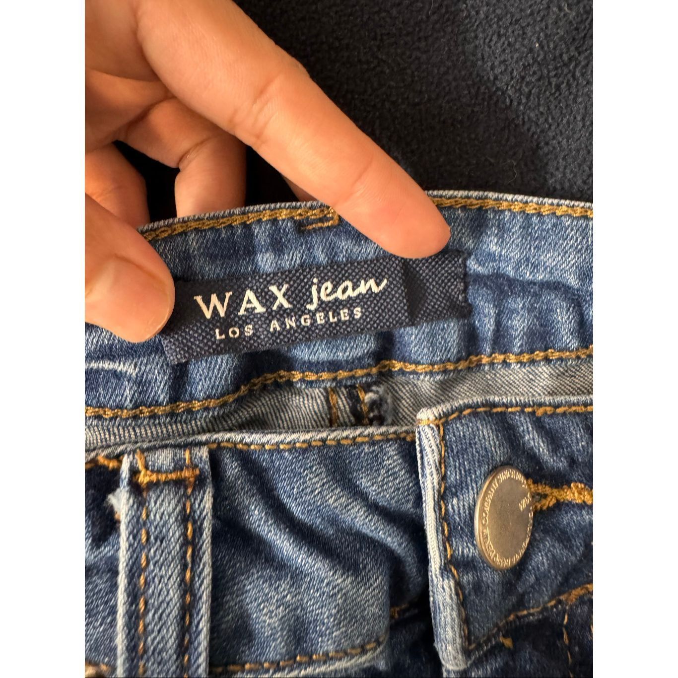 Other Wax Jean Denim Distressed Cutoff Shorts Women’s Size Small B Size 26" / US 2 / IT 38 - 9 Thumbnail
