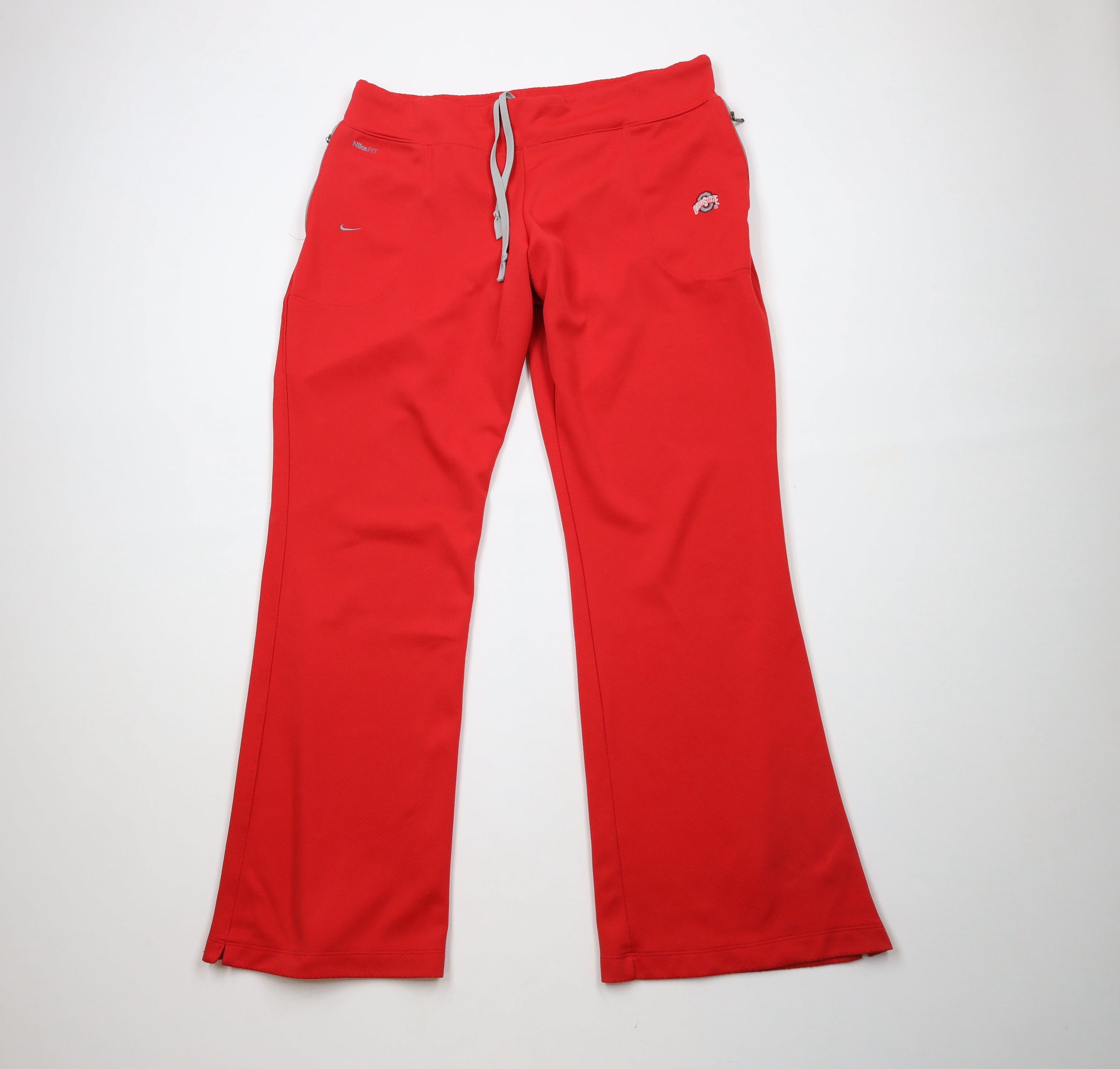 Nike × Vintage Vintage Nike Swoosh Ohio State University Wide Leg Pants Size 36" / US 14 / IT 50 - 1 Thumbnail