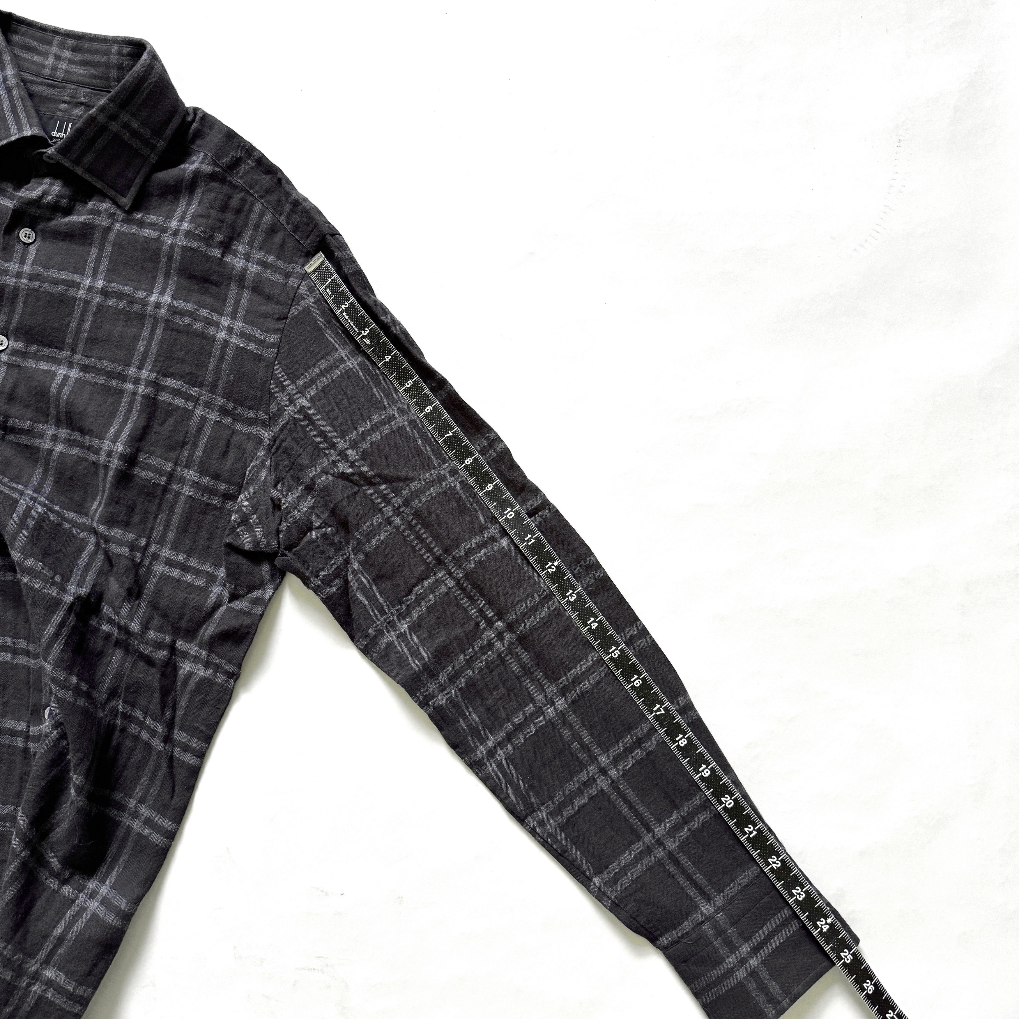 Alfred Dunhill Grey plaid button up Size US L / EU 52-54 / 3 - 5 Thumbnail