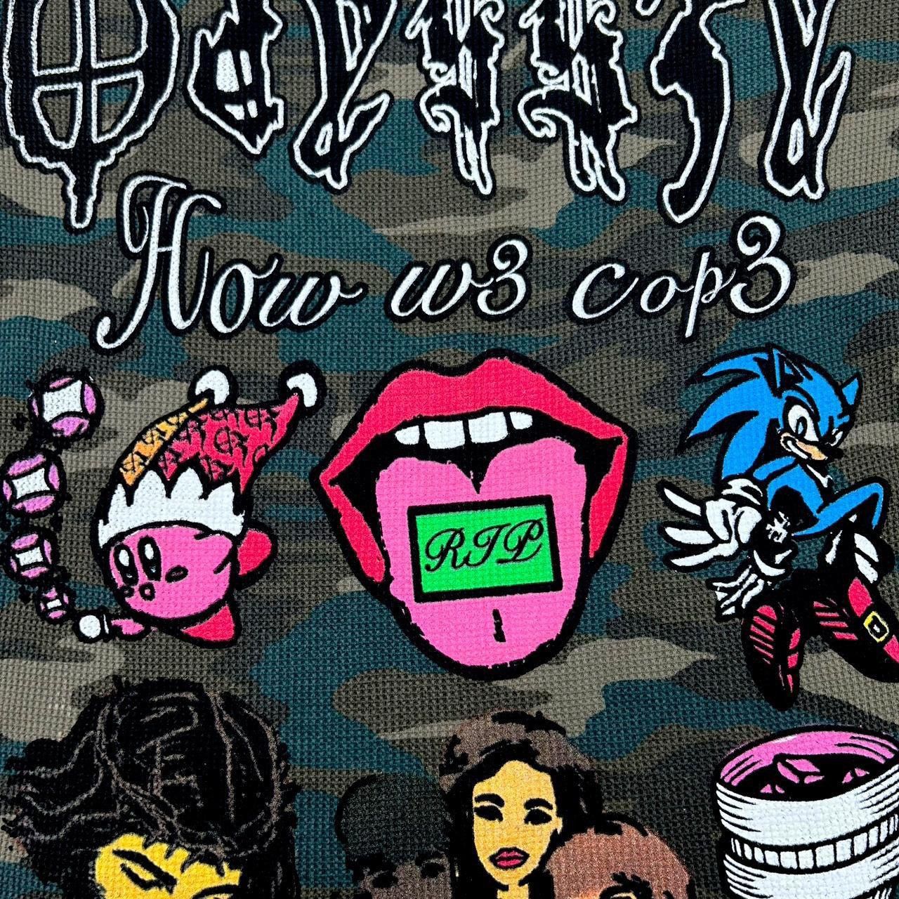 Other Odyss3y 1 of 1 “HOW W3 COP3” vintage thermal tee Size US XL / EU 56 / 4 - 2 Thumbnail
