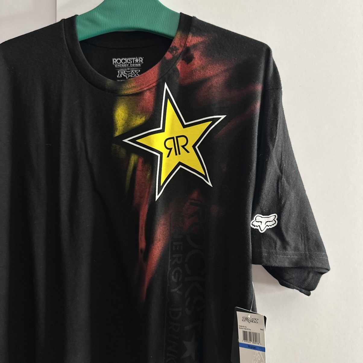 Fox Racing Fox Racing Rockstar Energy New T-shirt Rare crazy Tee Size US XL / EU 56 / 4 - 3 Thumbnail