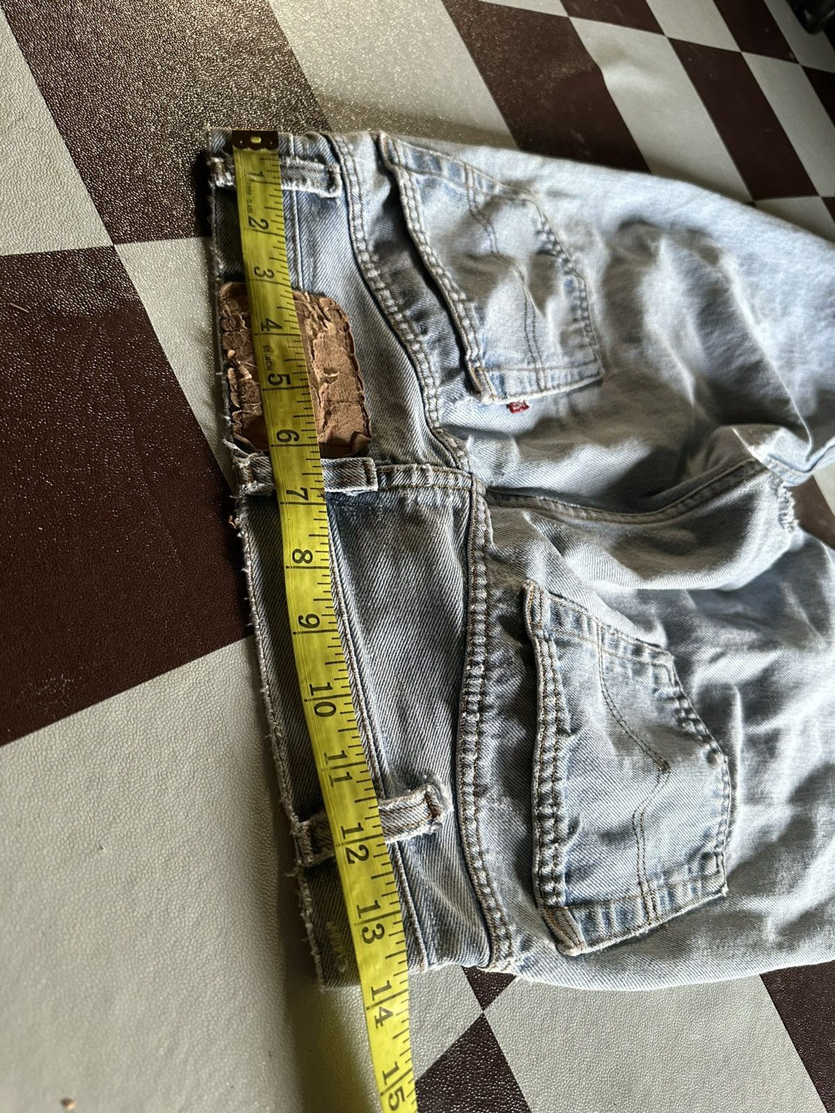 Levi's Vintage Levi’s 501 top button 552 distressed jeans Size US 28 / EU 44 - 10 Thumbnail