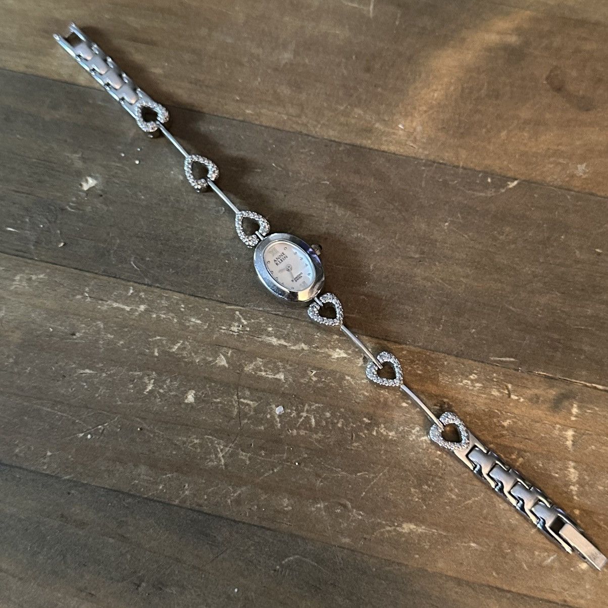 Anne Klein Vintage Anne Klein Swiss diamond heart band watch Size ONE SIZE - 6 Thumbnail
