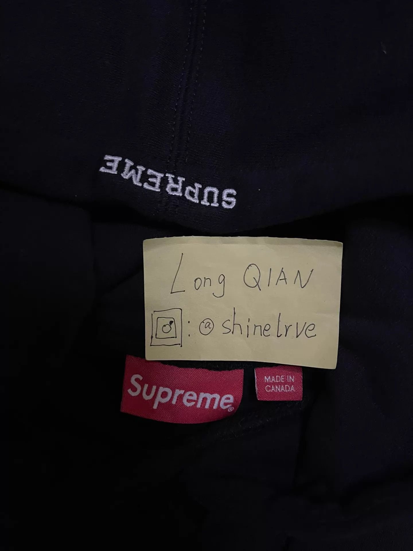Supreme Supreme hoodie black S new with tags Size US S / EU 44-46 / 1 - 7 Thumbnail