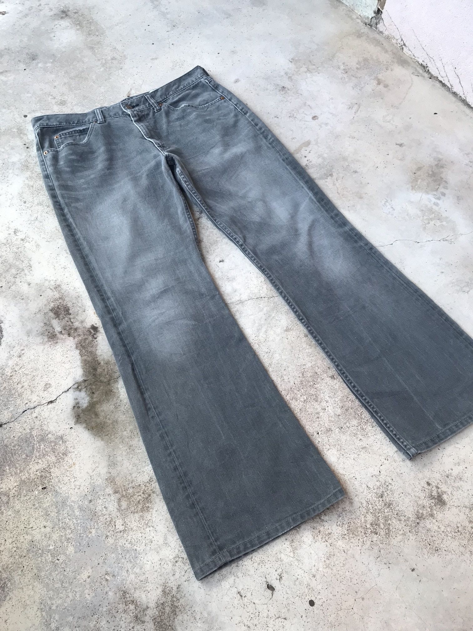 Levi's × Vintage FLARED VINTAGE Levis 517 faded black japan W33x29 Size US 33 - 1 Thumbnail