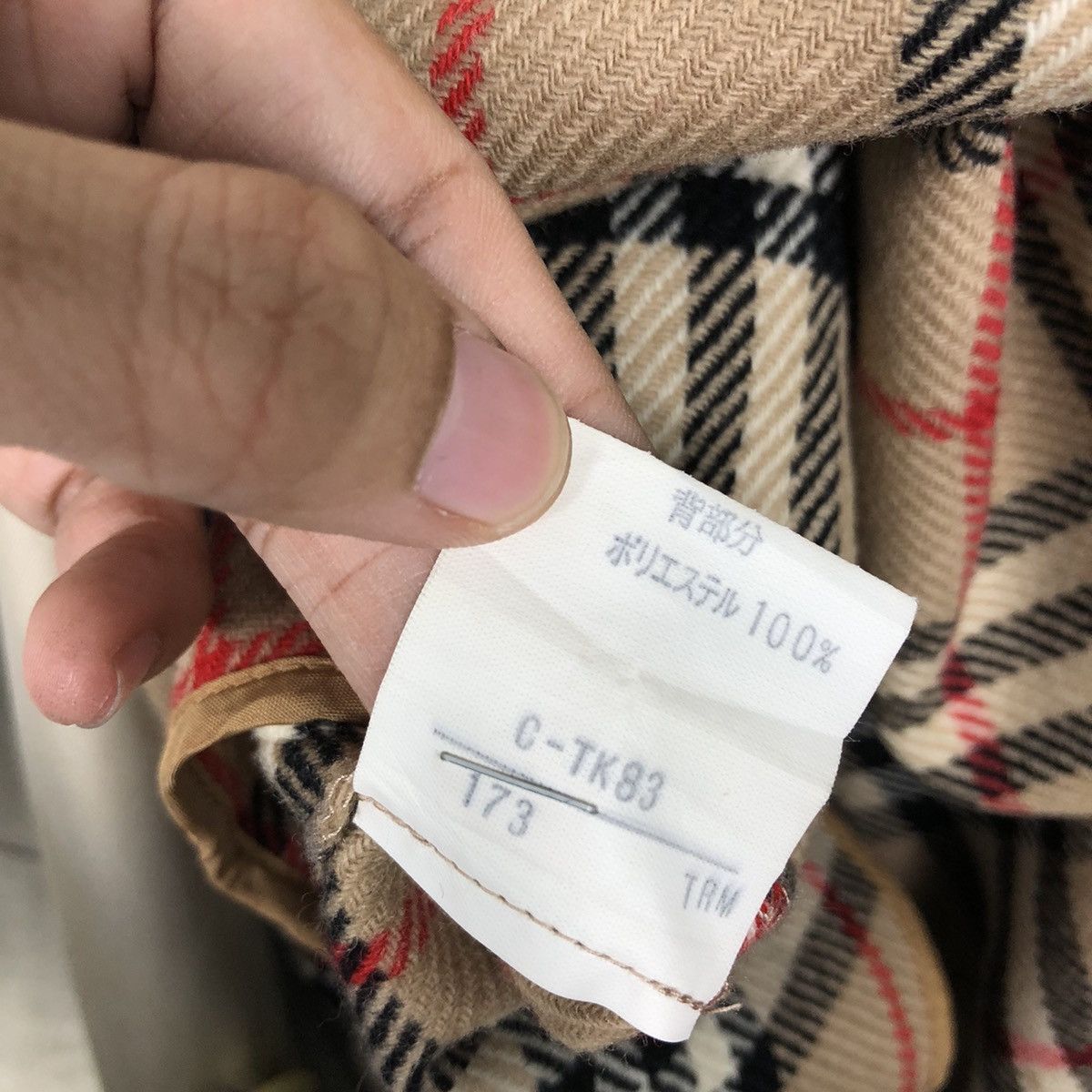 Burberry 📌Vintage Long Jacket Burberrys Nova Check Blanket Lining Size US M / EU 48-50 / 2 - 22 Thumbnail