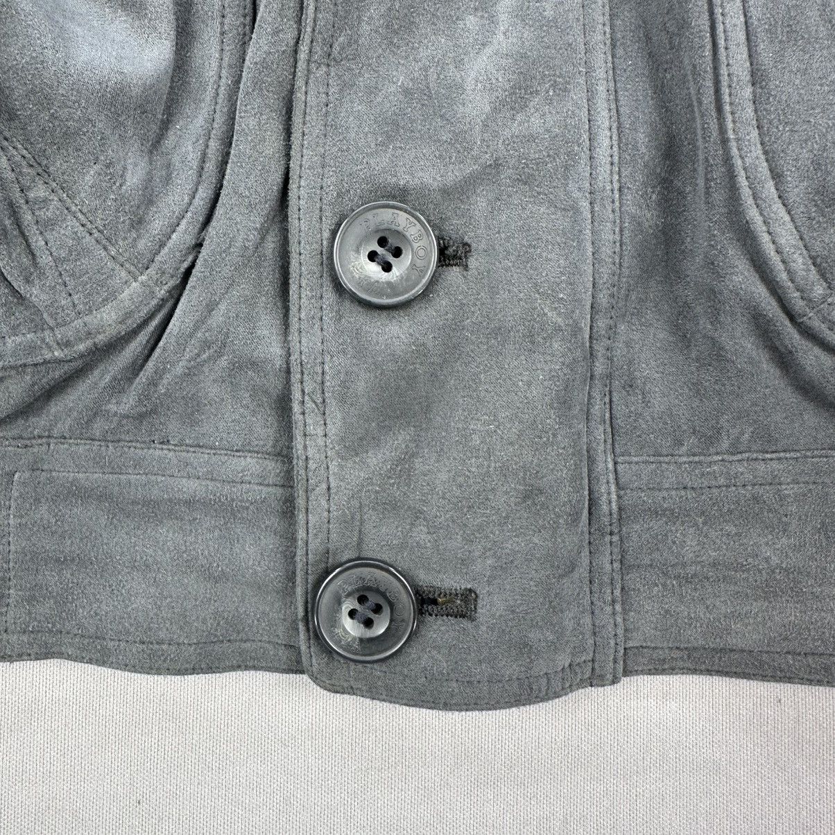 Playboy Vintage 90's VIP Playboy Collection Moleskin Zipper Jacket Size US L / EU 52-54 / 3 - 12 Thumbnail