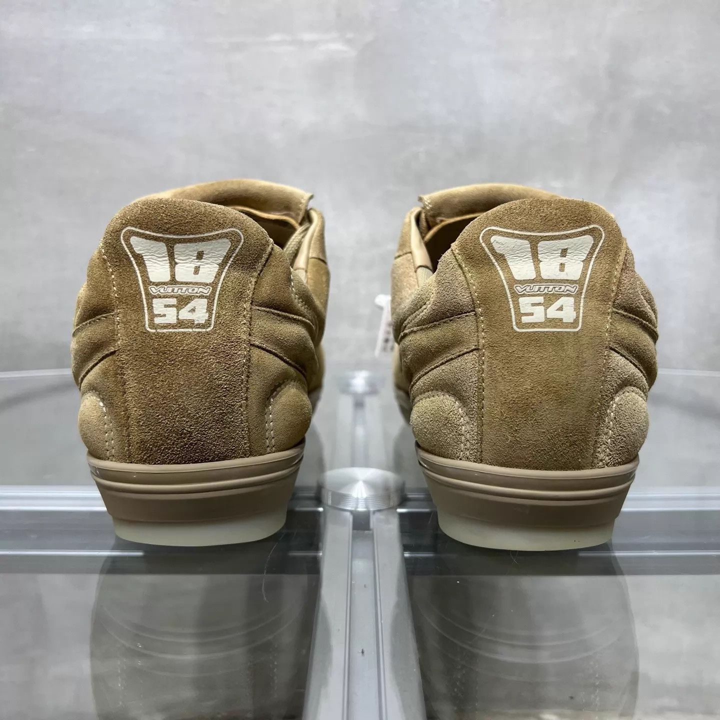 Louis Vuitton LV Footprint Soccer Shoes Khaki UK6.5/40.5 Size US 7.5 / EU 40-41 - 6 Thumbnail