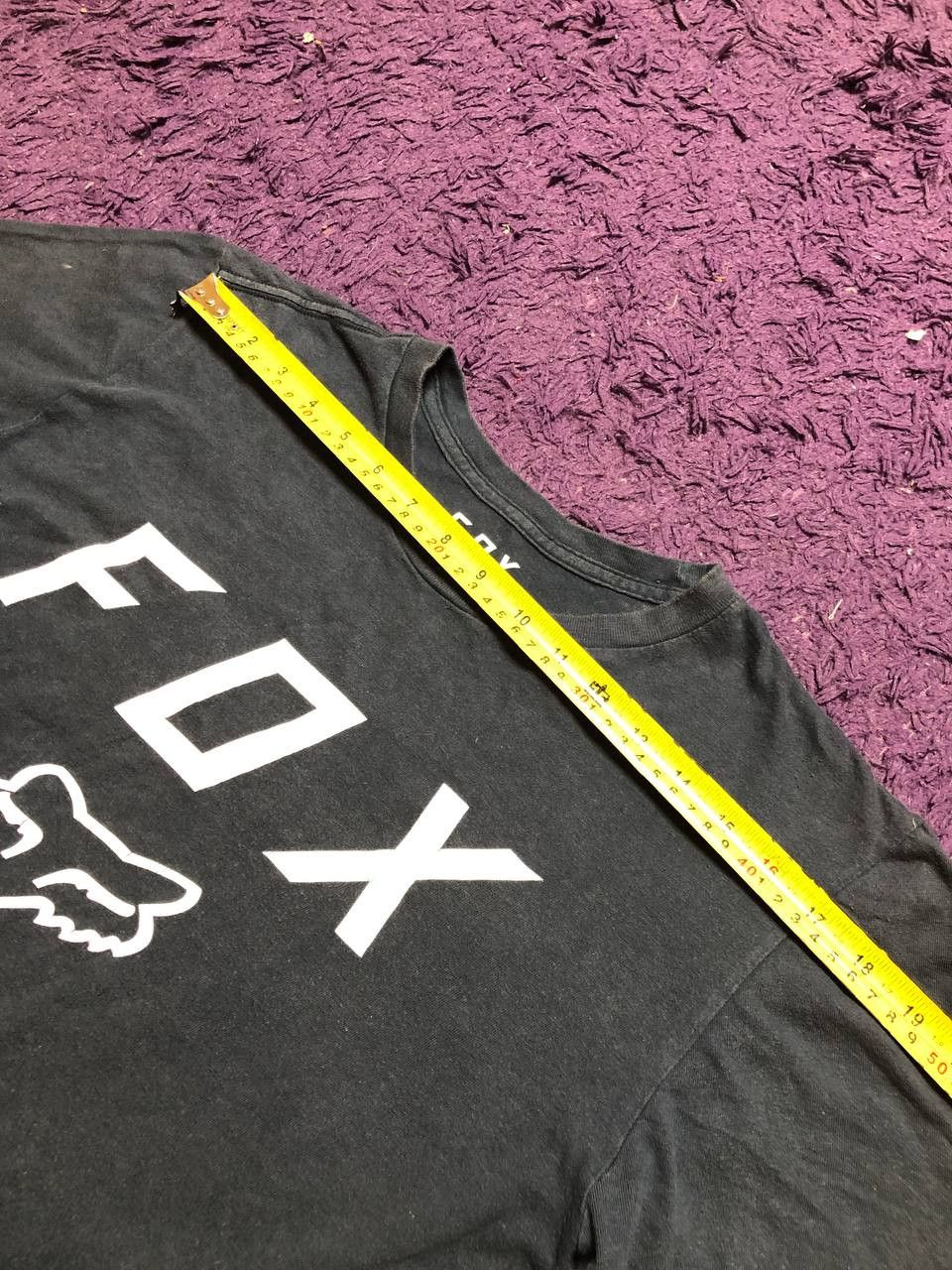 Fox Racing gray big logo Vintage Y2K Fox Racing T-shirt MOTO Size M Size US M / EU 48-50 / 2 - 6 Thumbnail