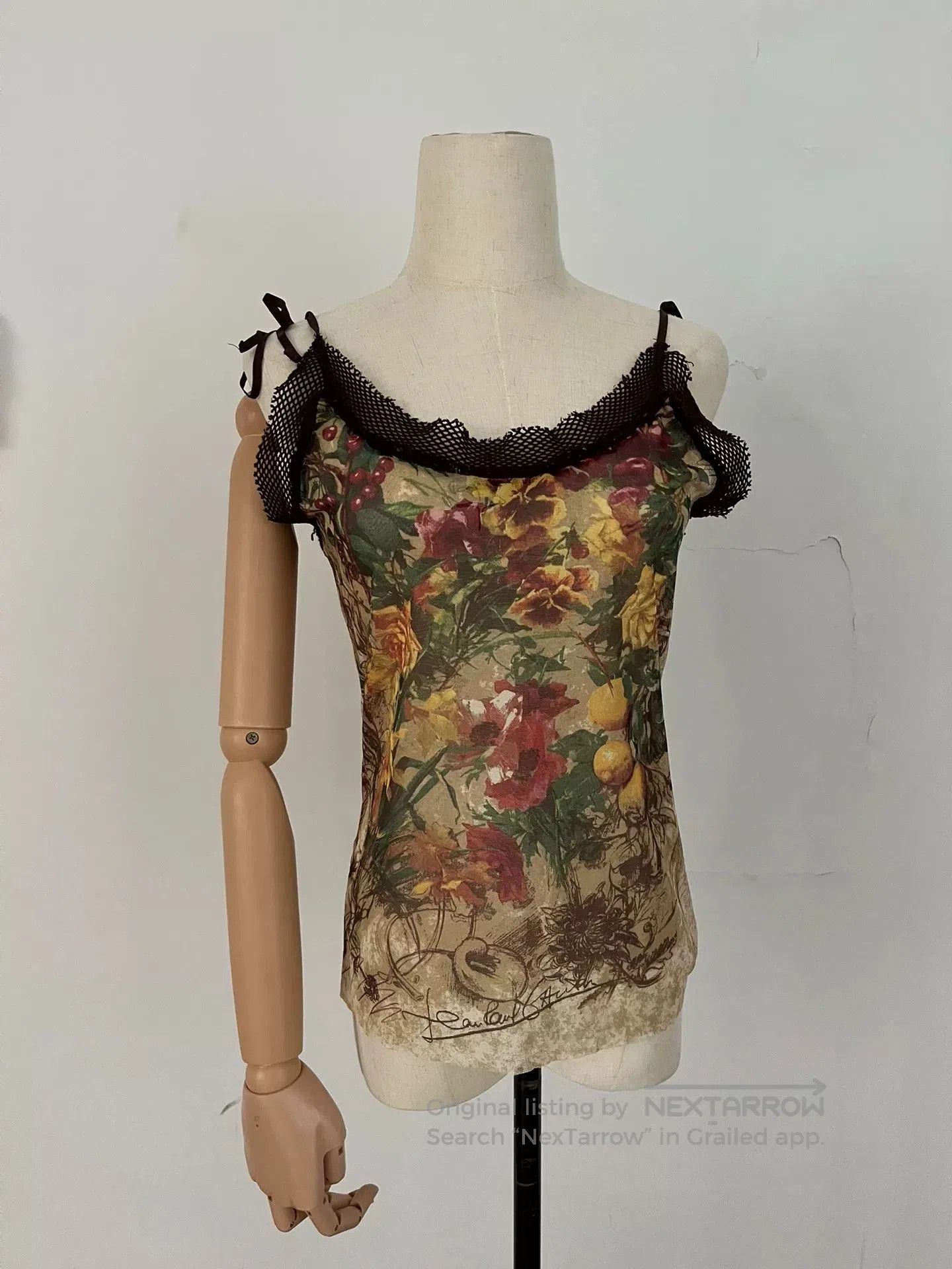 Jean Paul Gaultier Jean Paul Gaultier Fruit Mesh Top. Size S / US 4 / IT 40 - 1 Thumbnail