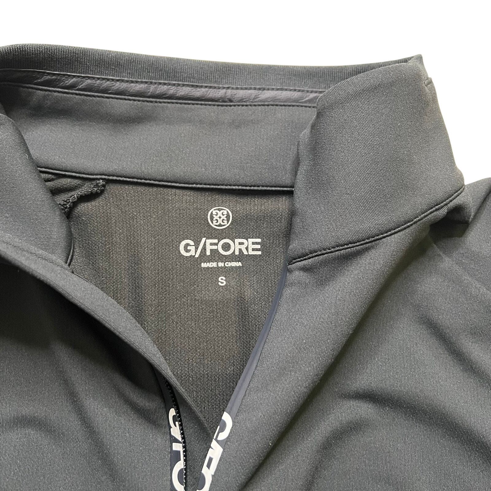 G/FORE G/FORE Quarter Zip Pullover Onyx Black S Golf Performance T Size US S / EU 44-46 / 1 - 3 Thumbnail