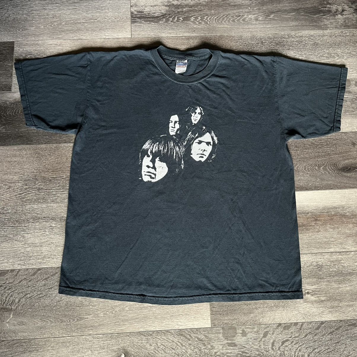 Band Tees Vintage 2000s Iggy Pop The Stooges First Album Logo T Shirt Size US XL / EU 56 / 4 - 2 Thumbnail