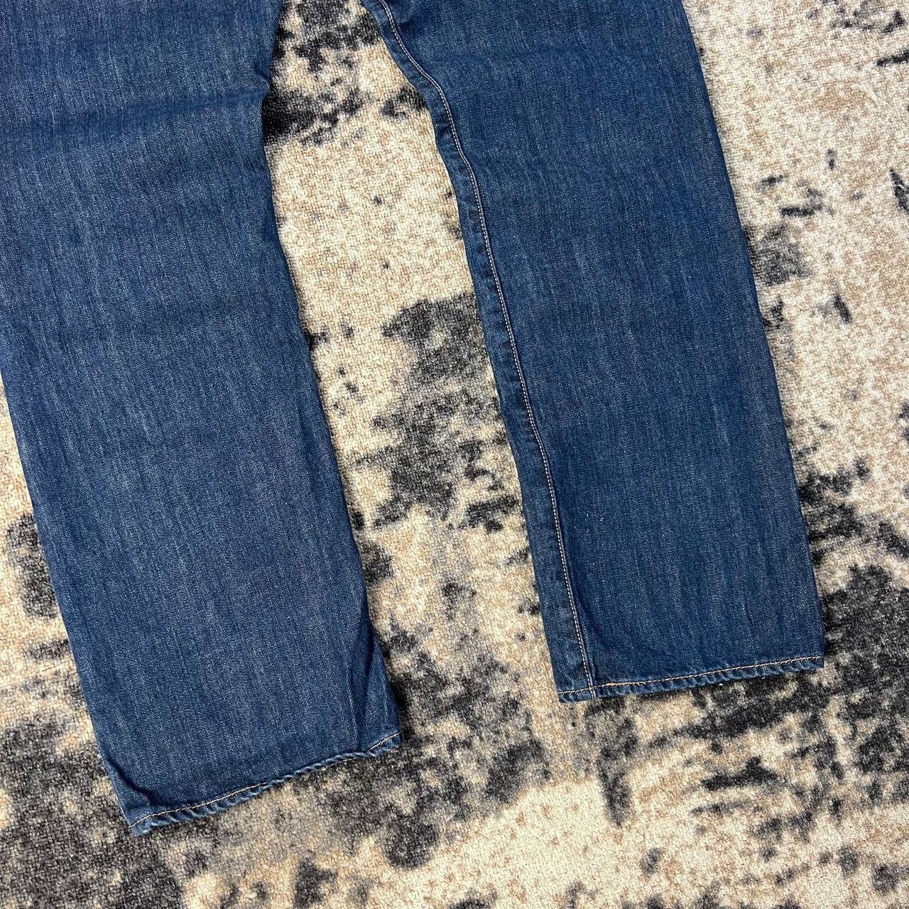 Levi's 501 Levis Vintage Straight Fit Blue Denim Jeans Size US 34 / EU 50 - 5 Thumbnail
