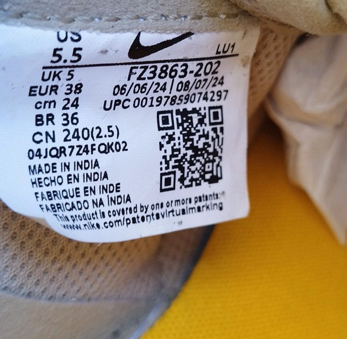 Nike Shors Nike C1TY Size US 5.5 / EU 38 - 7 Thumbnail