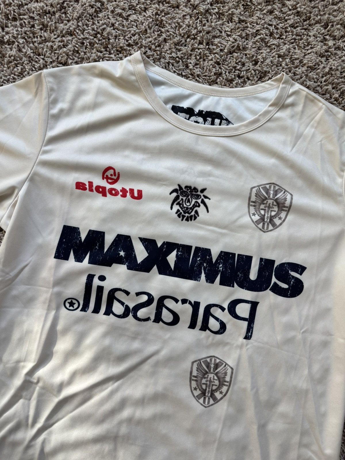 Travis Scott Travis Scott England Soccer Jersey White Black