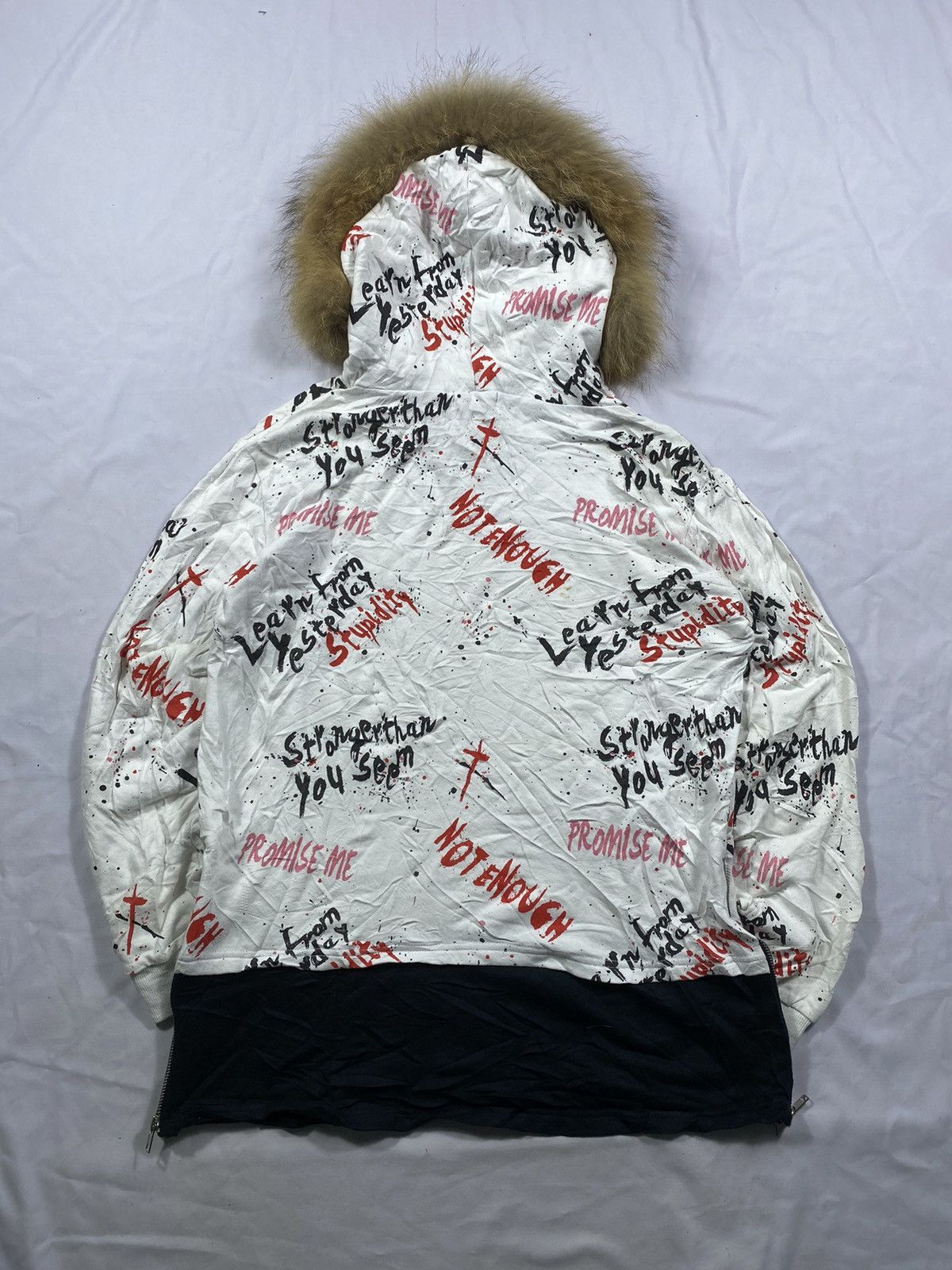 20471120 JAPANESE GLENMIST FUR HOODIE Size US M / EU 48-50 / 2 - 2 Thumbnail